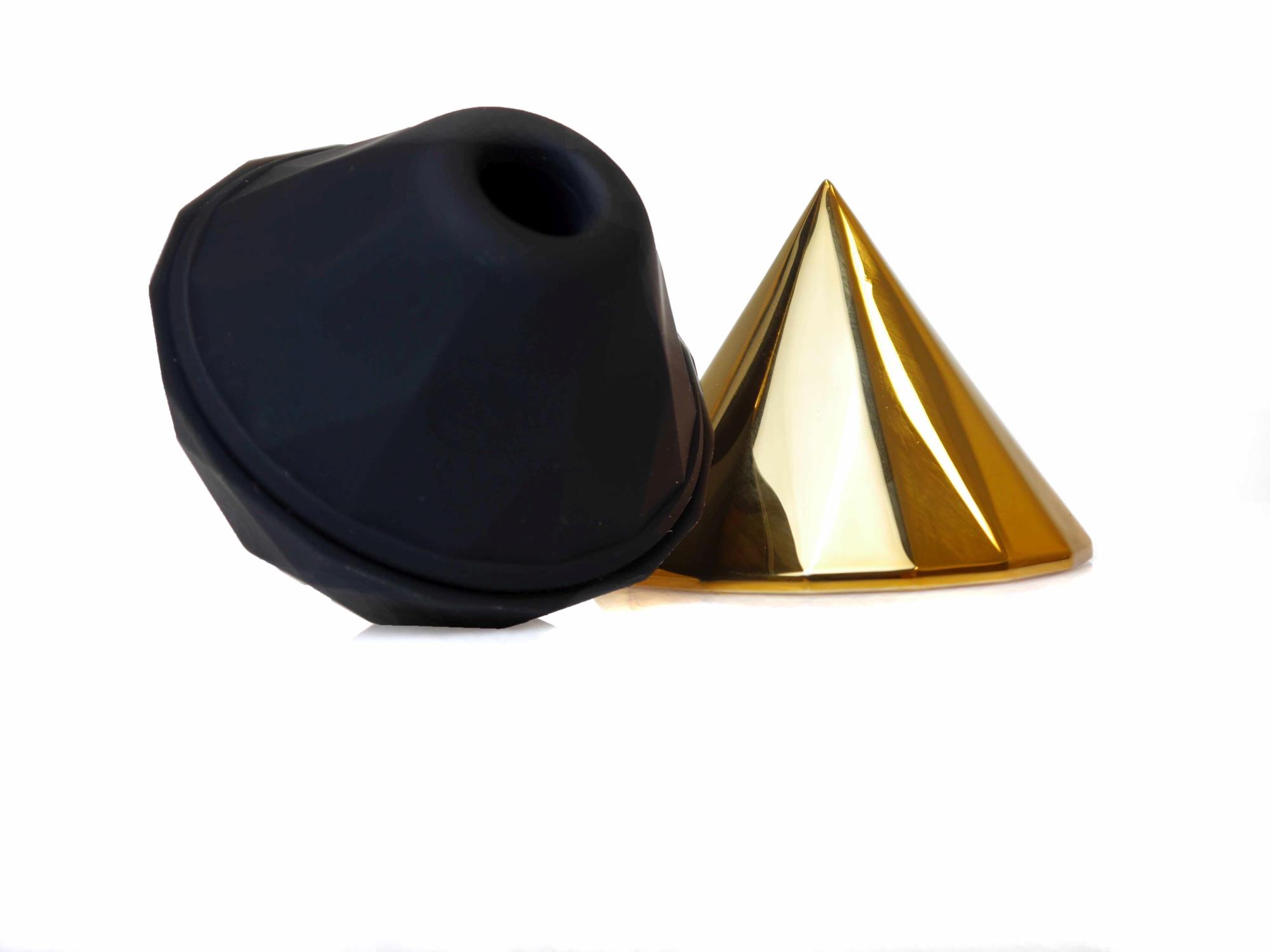 Stymulator-Diamond Air Massager Usb 7 Function Gold