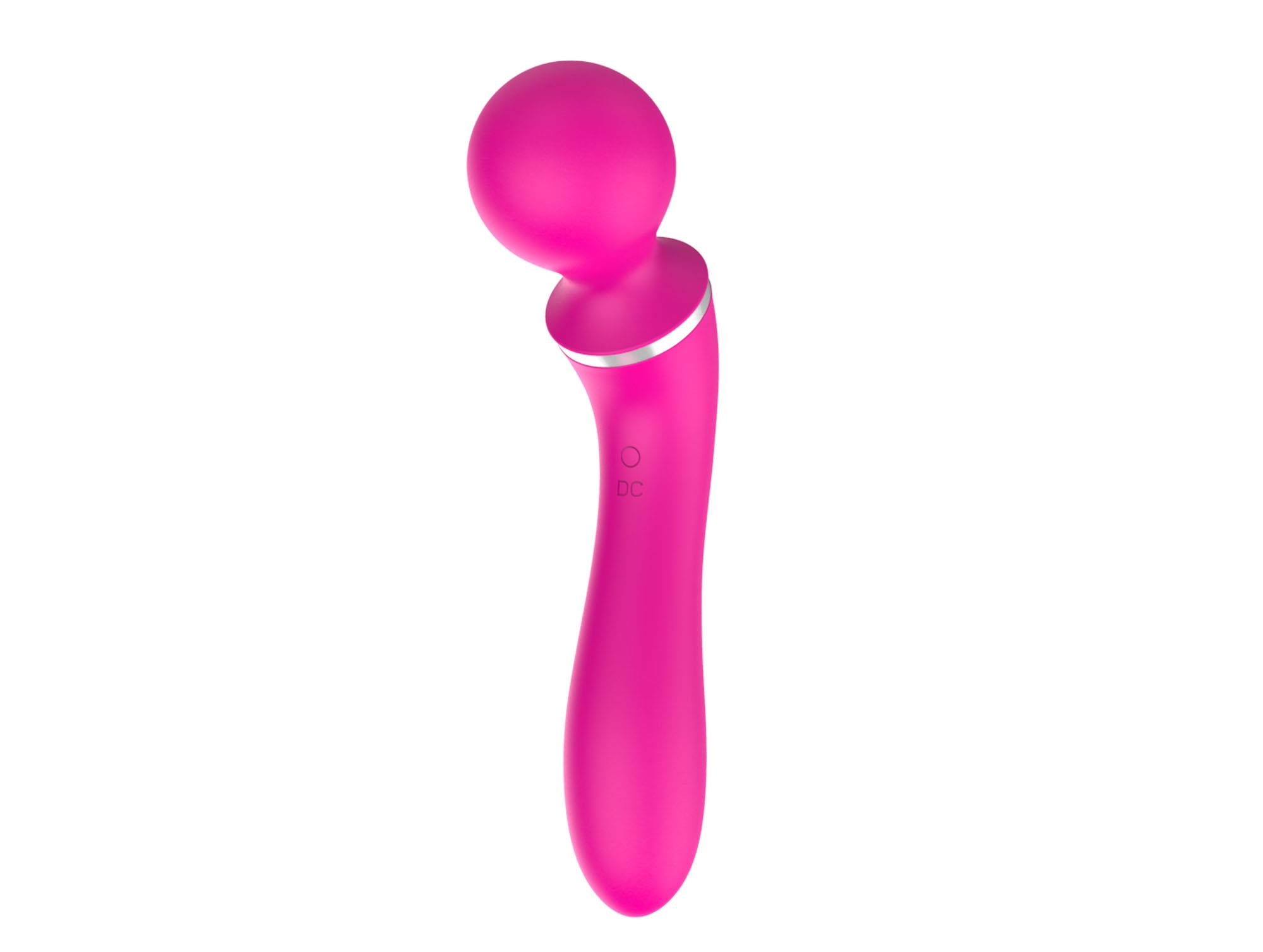 Dual Massager + Overlay Usb 10+10 Functions Pink