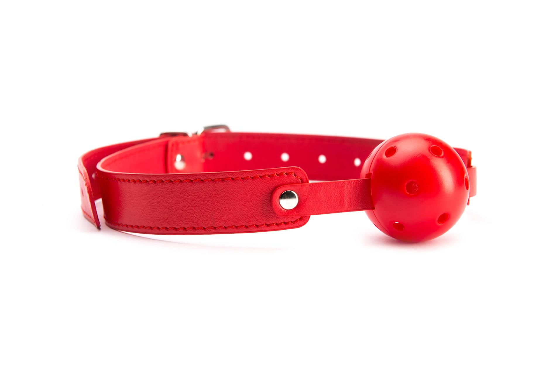 Red Breathable Ball Gag
