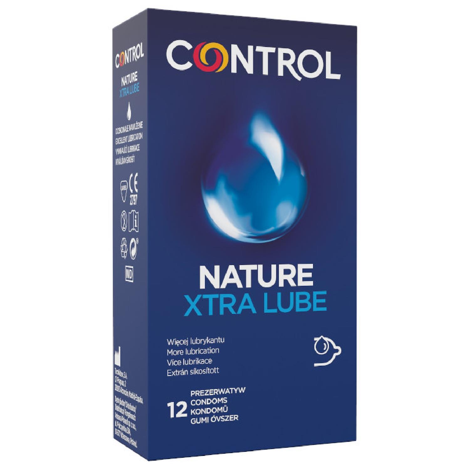Kondómy Control Nature Xtra Lube 12 ks