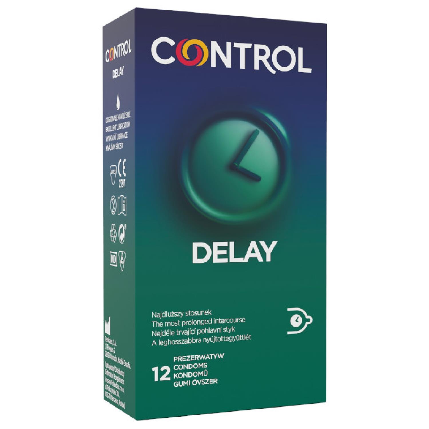 Kondómy Control Delay 12"s