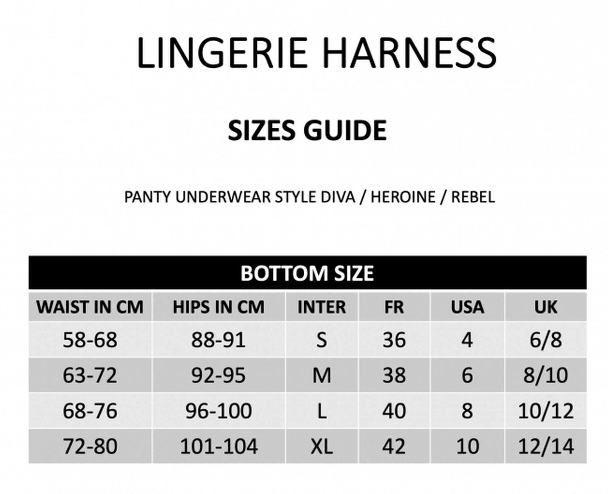 Harness Lingerie Heroine - S
