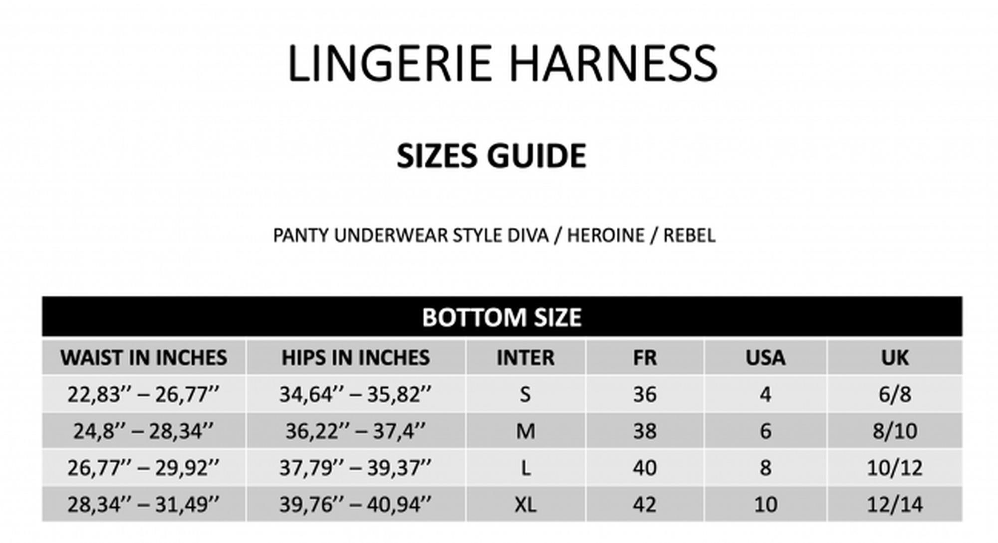 Harness Lingerie Heroine - S