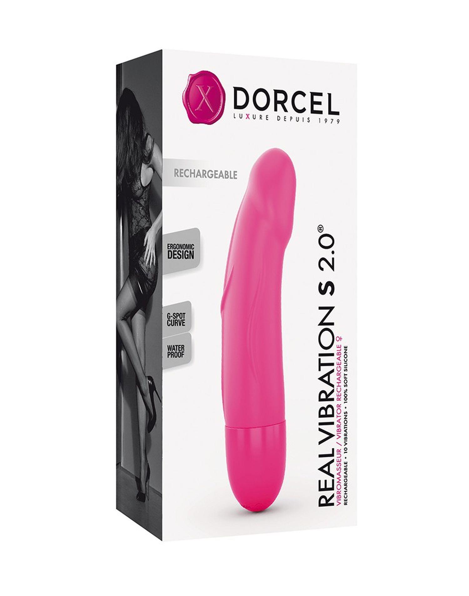 Real Vibration S Magenta 2.0 - Rechargeable