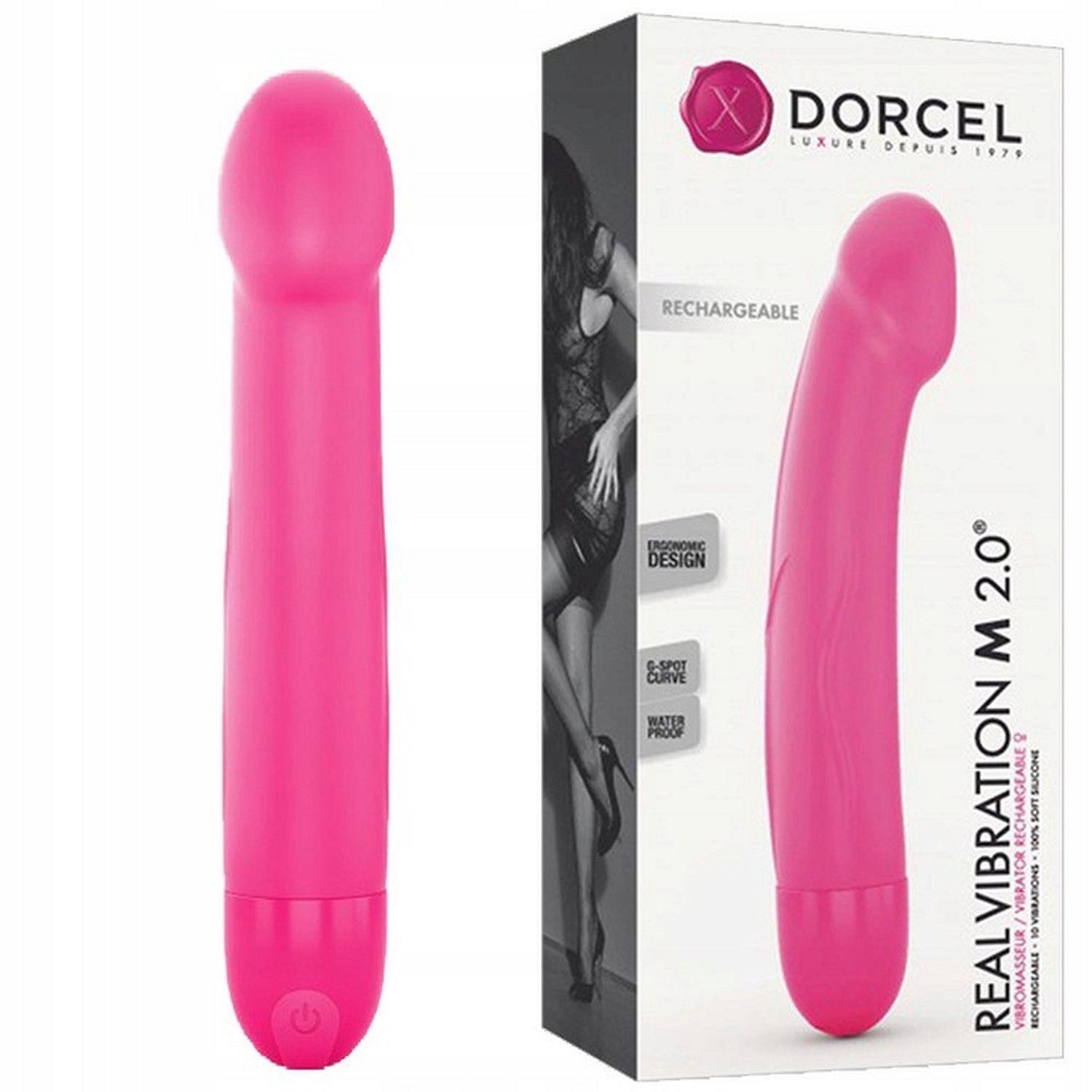 Real Vibration M Magenta 2.0 - Rechargeable