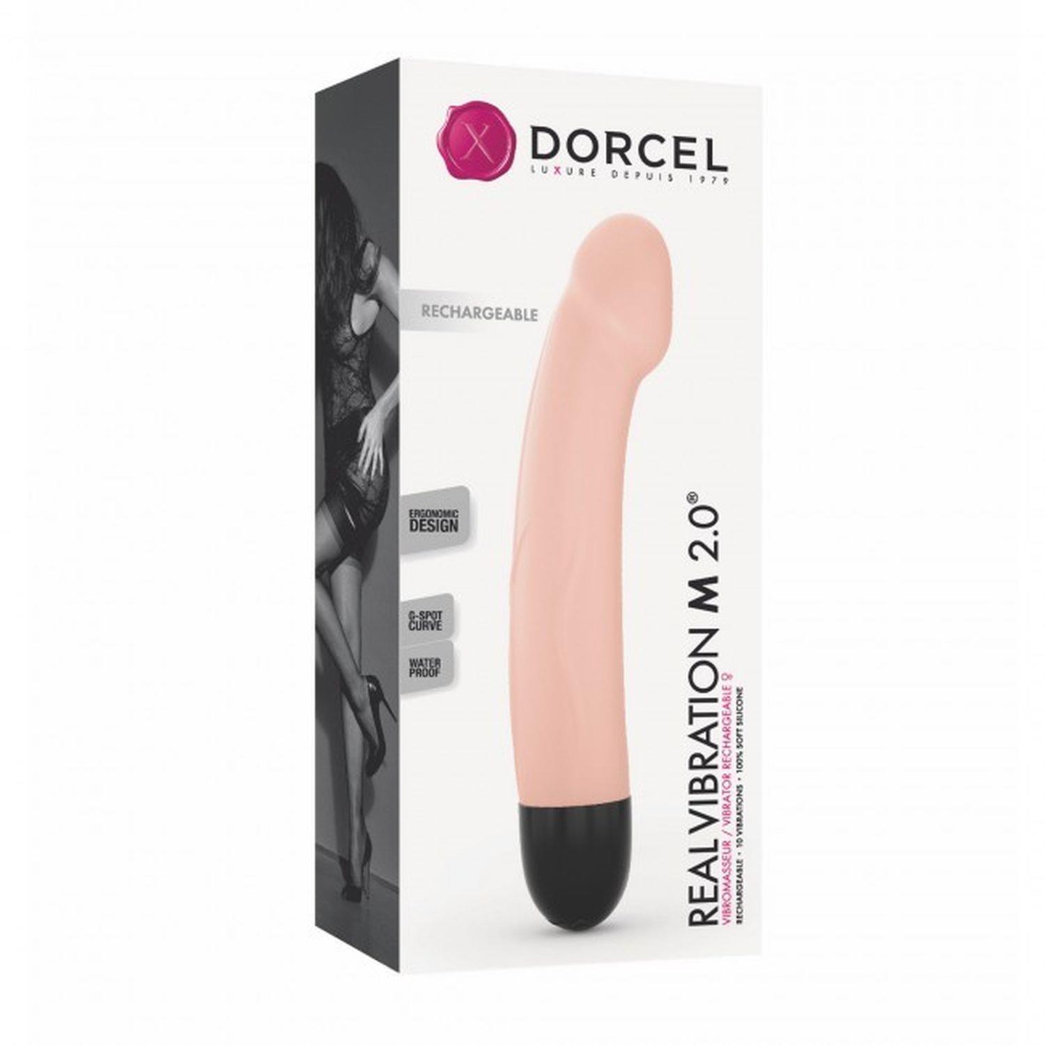 Real Vibration M Flesh 2.0 - Rechargeable