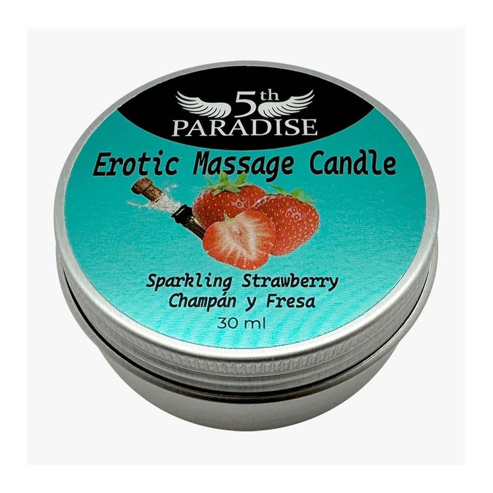 Erotic Massage Candle Sparkling Strawberry 30Ml