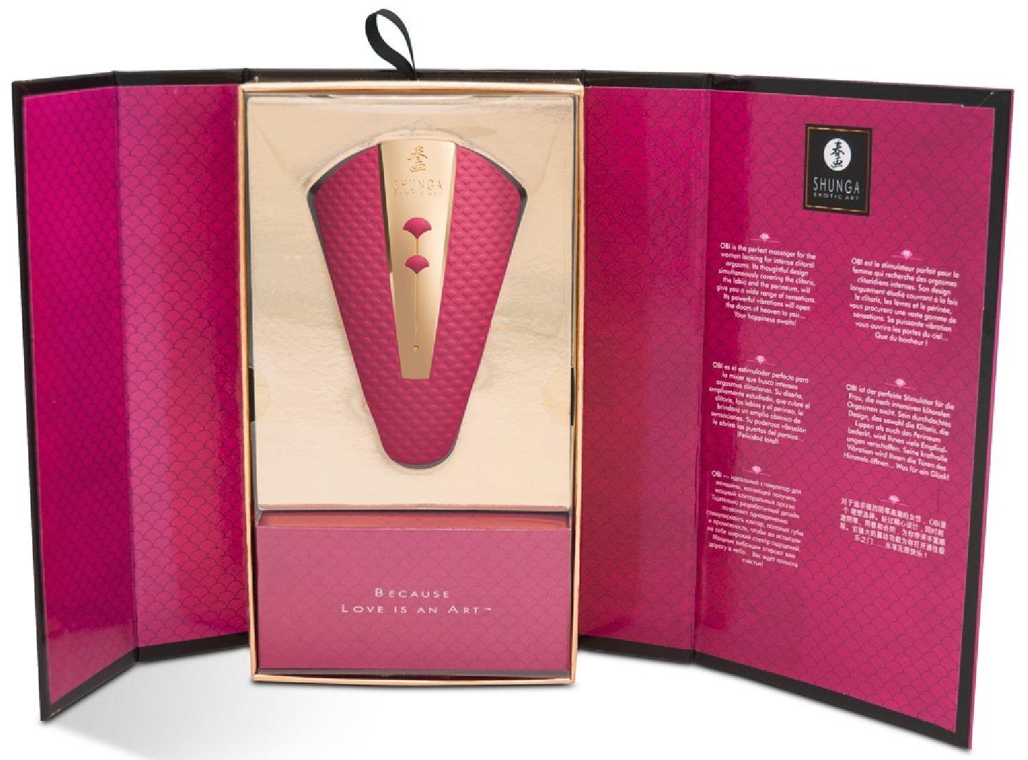 Obi Intimate Massager Raspberry