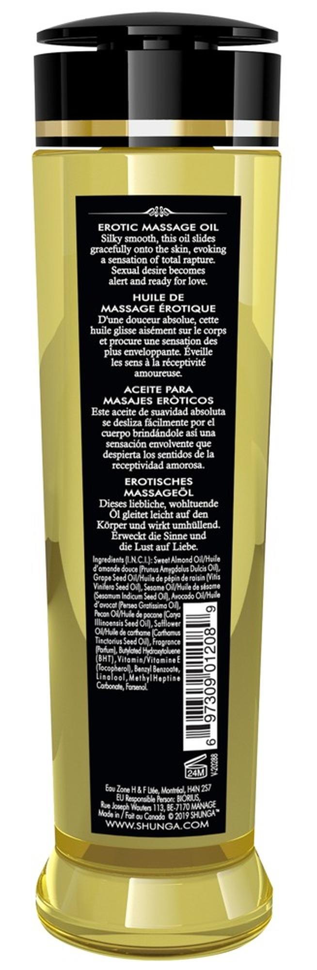 Massage Oil Romance Strawbery Wine