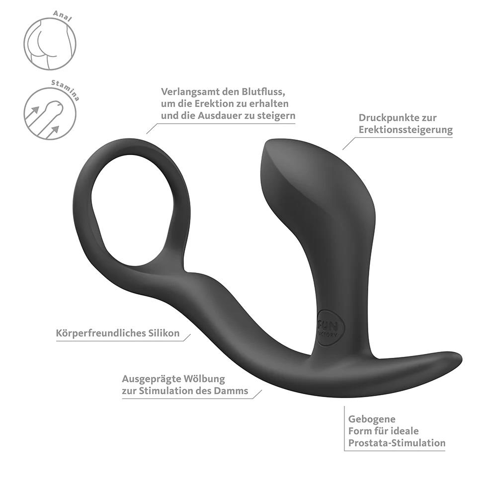 Fun Factory - Bootie Ring Black