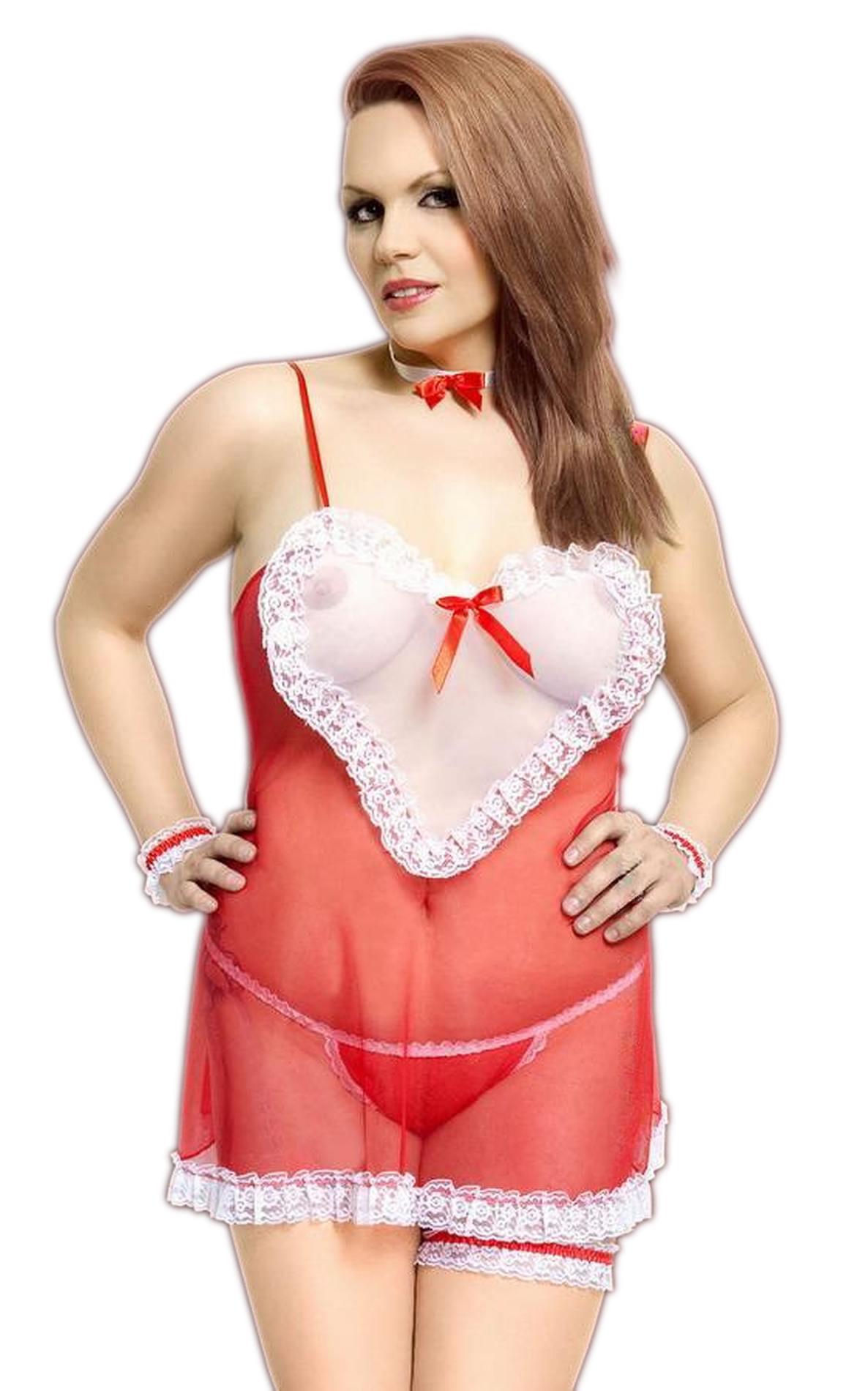 Xlola - Plus Size - Red Xl