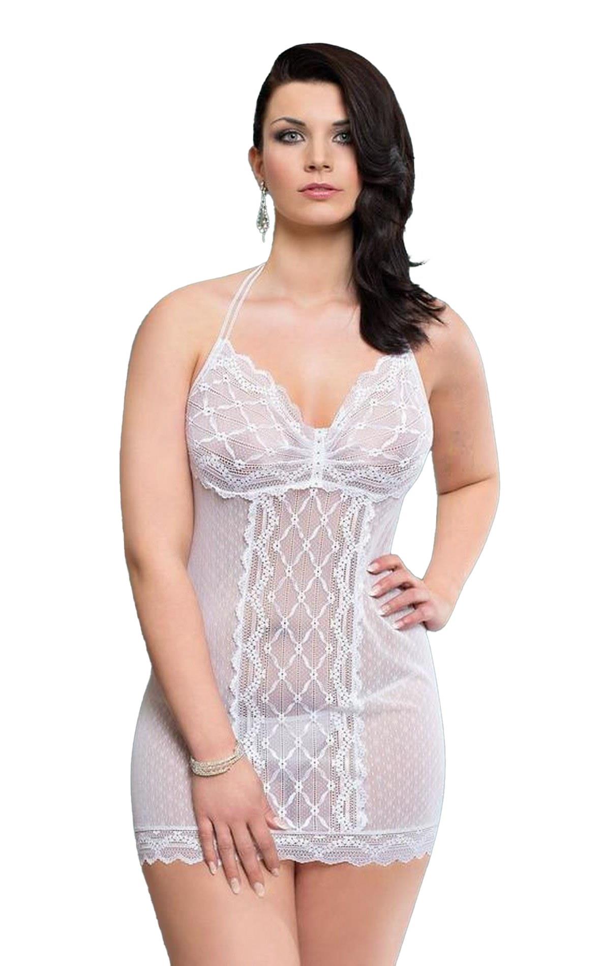 Xtess - Plus Size - White Xl