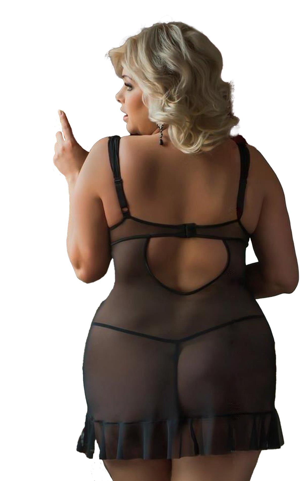 Bianca - Plus Size - Black 3Xl