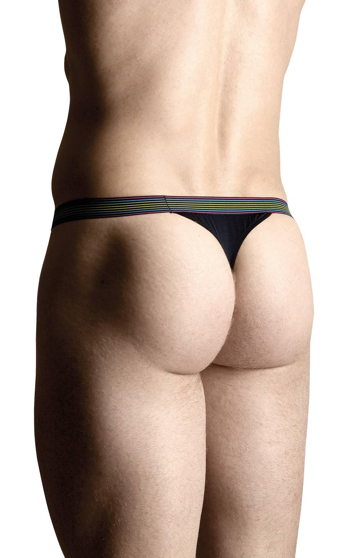 Mens Thongs 4496 - Black Xl