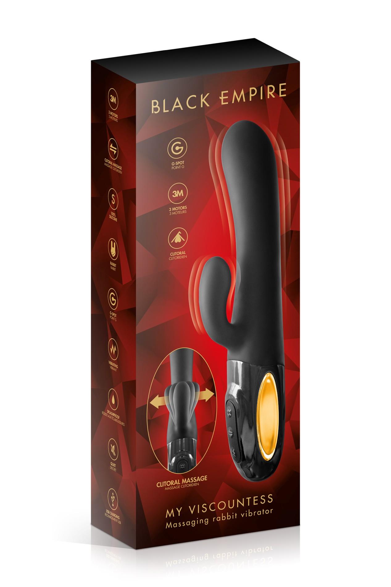 Rabbit My Viscountess Black Empire Vibrator