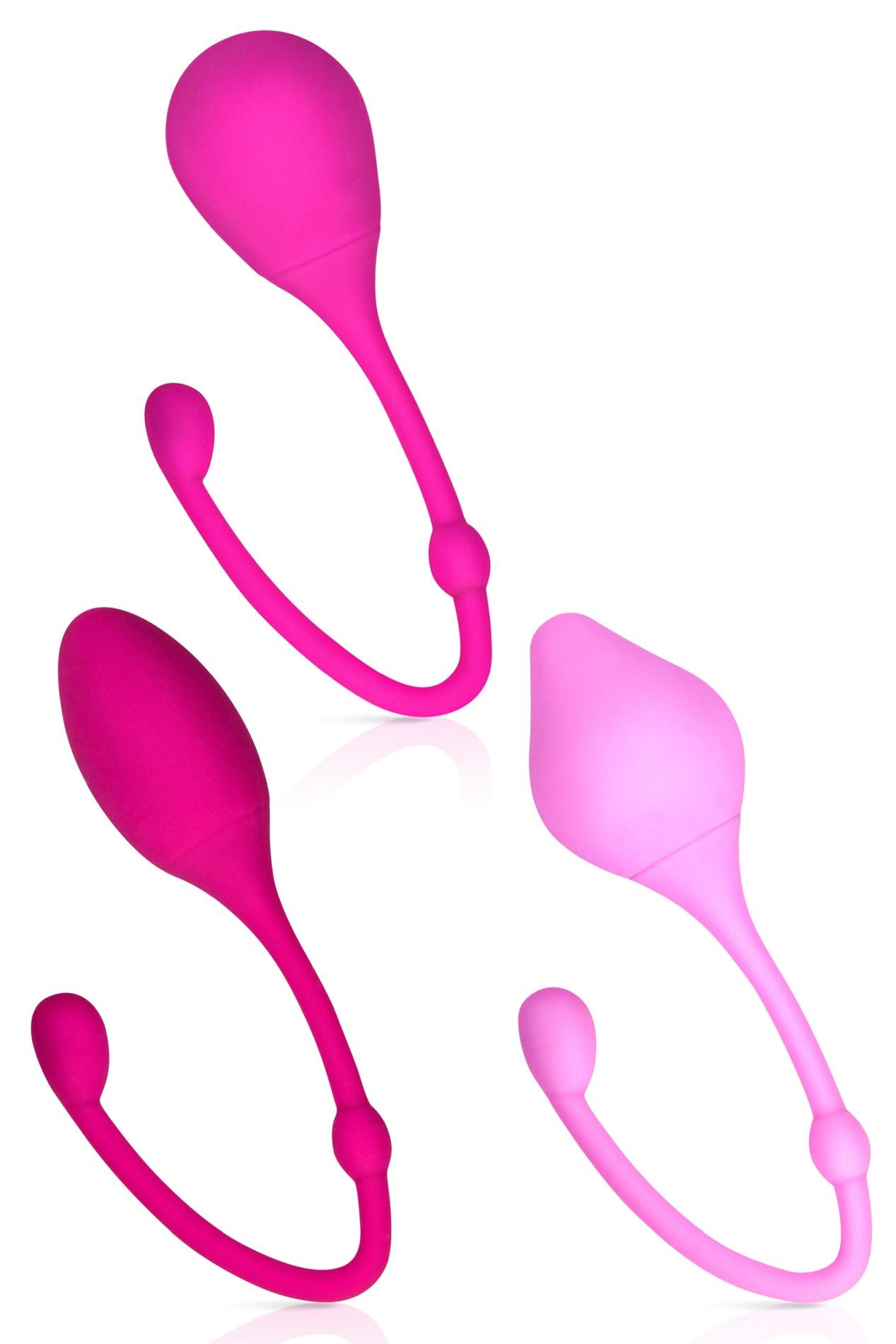 Set 3 Stage Kegel Ball Pink