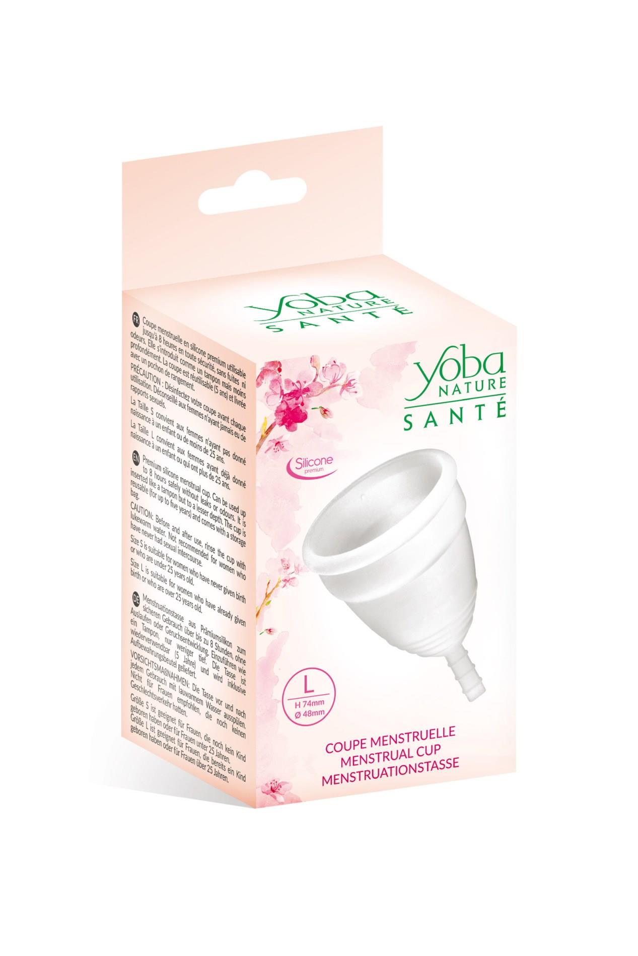 Menstrual Cup White L (Size: T2)