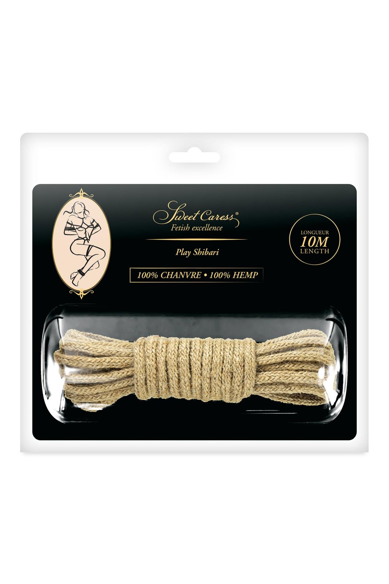 Sm Bondage Hemp Rope 5M (Size: S)