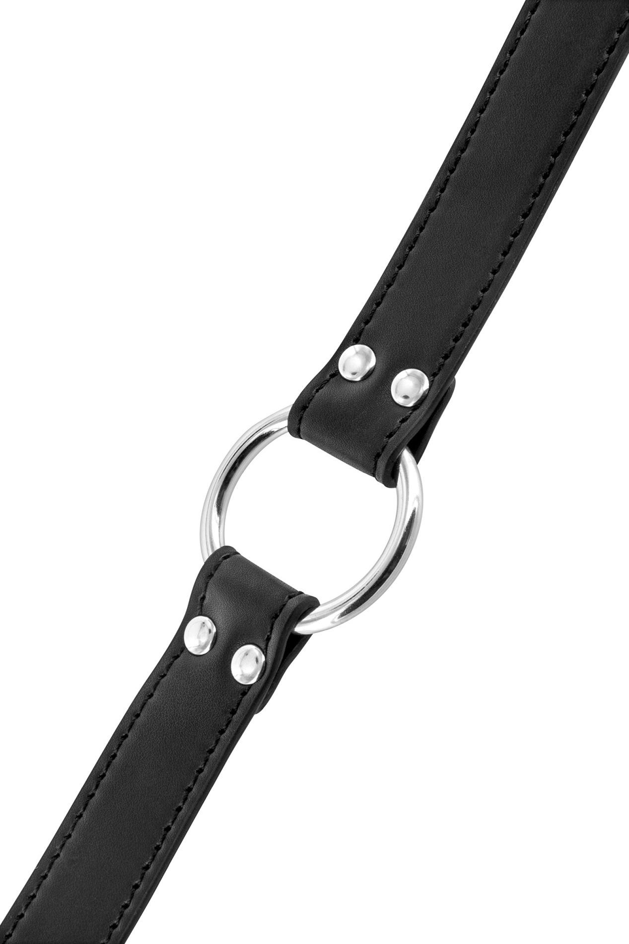 Open Mouth Gag Black