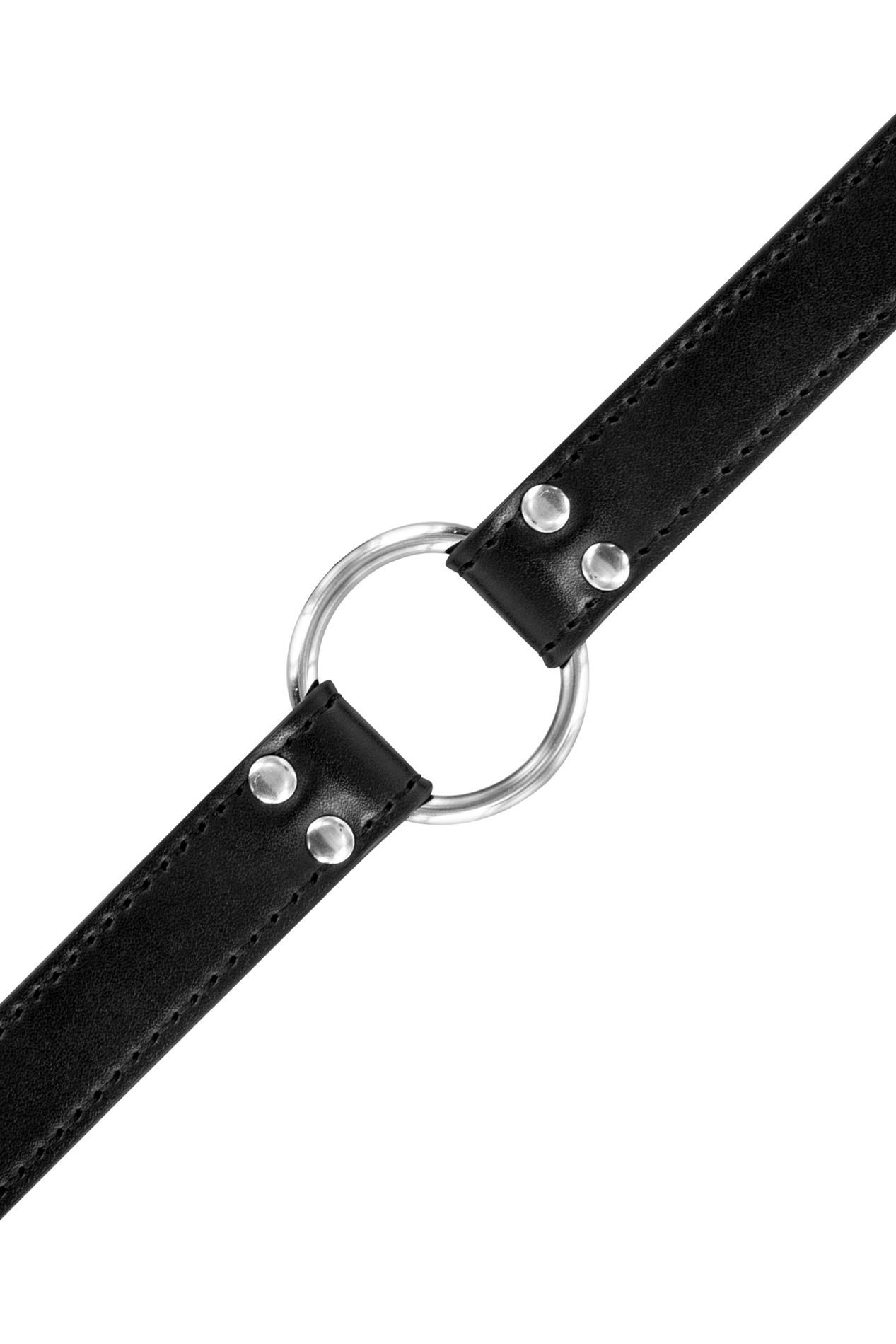 Open Mouth Gag Black