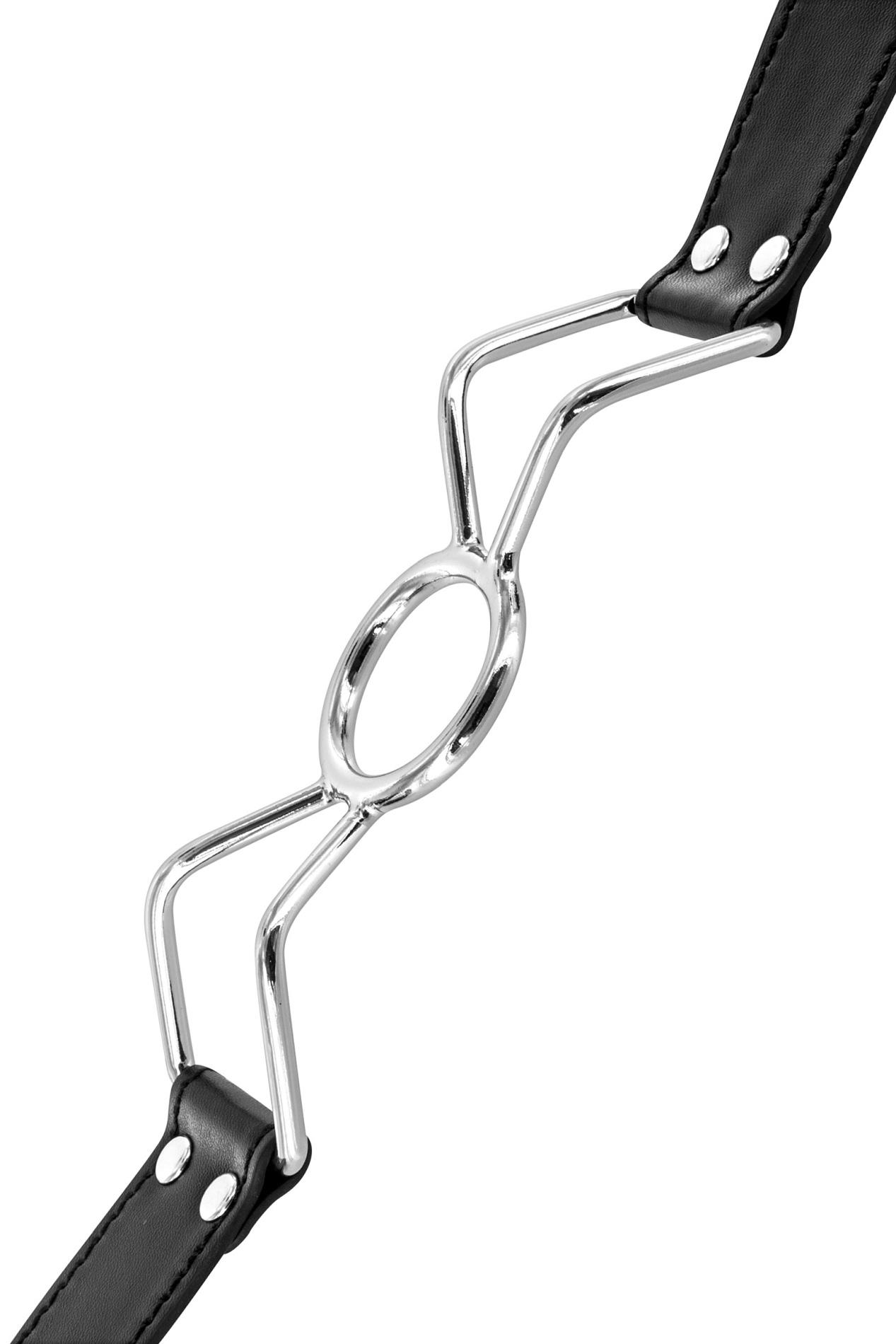Spider Open Mouth Gag Black