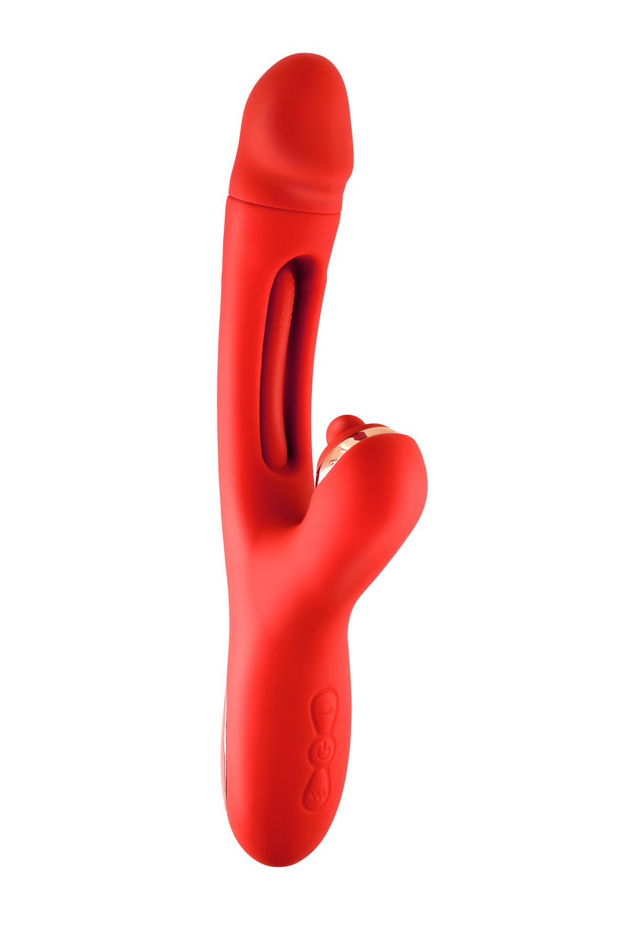 Joyfully 3-In-1 Rabbit Vibrator With Tapotem