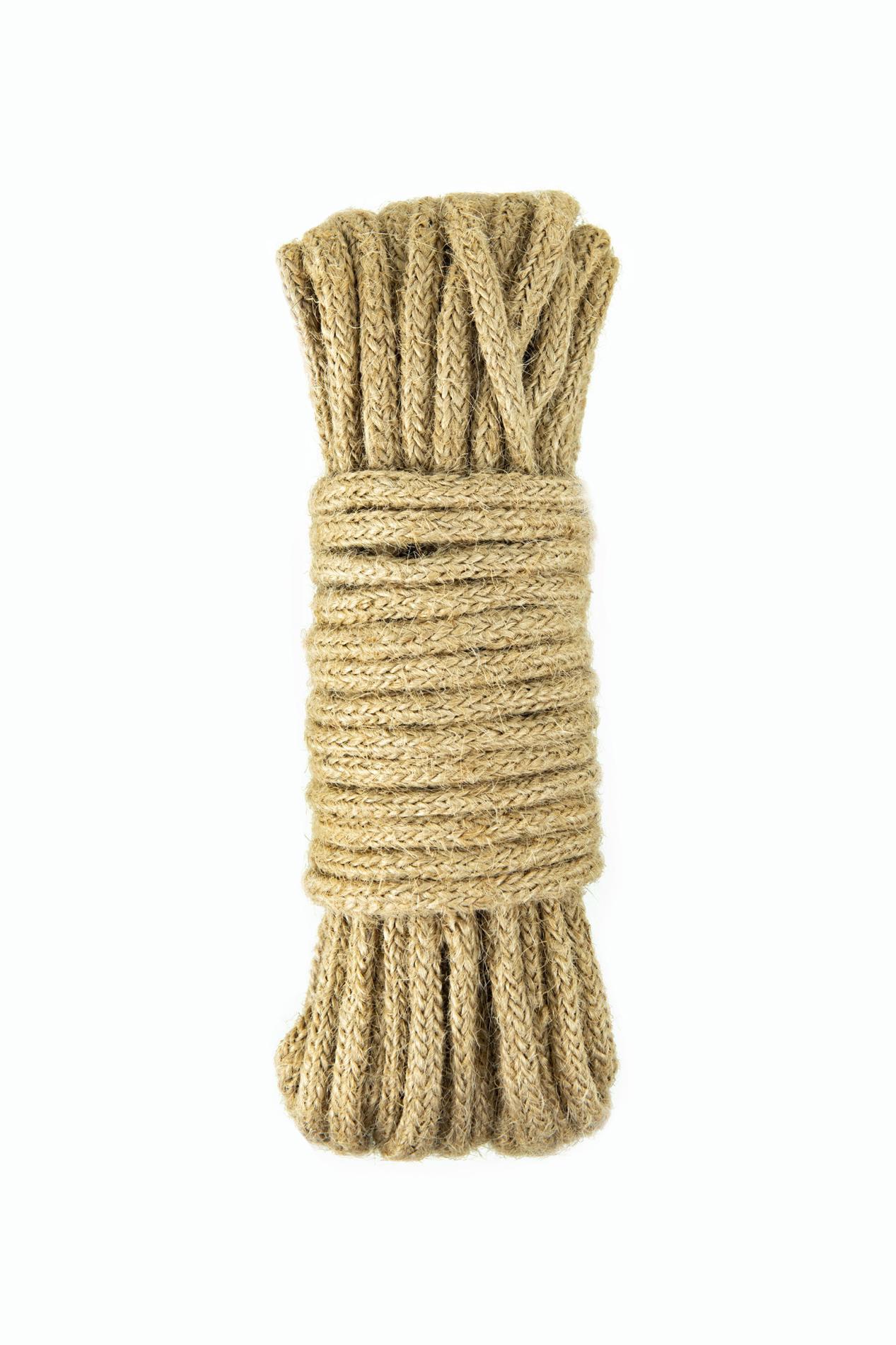 Sm Bondage Hemp Rope 10M (Size: M)