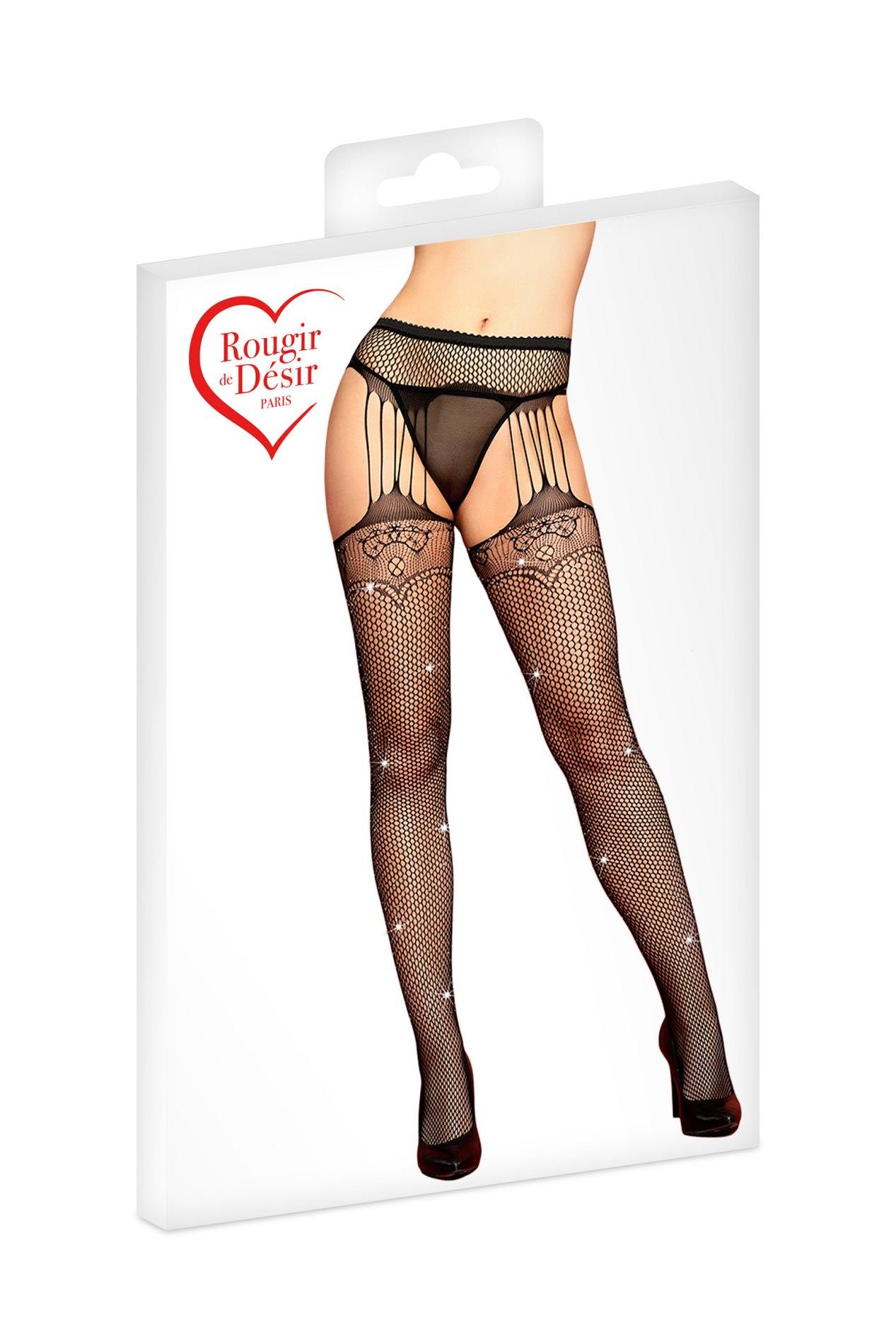 Collant Strass St01 Noir T.u