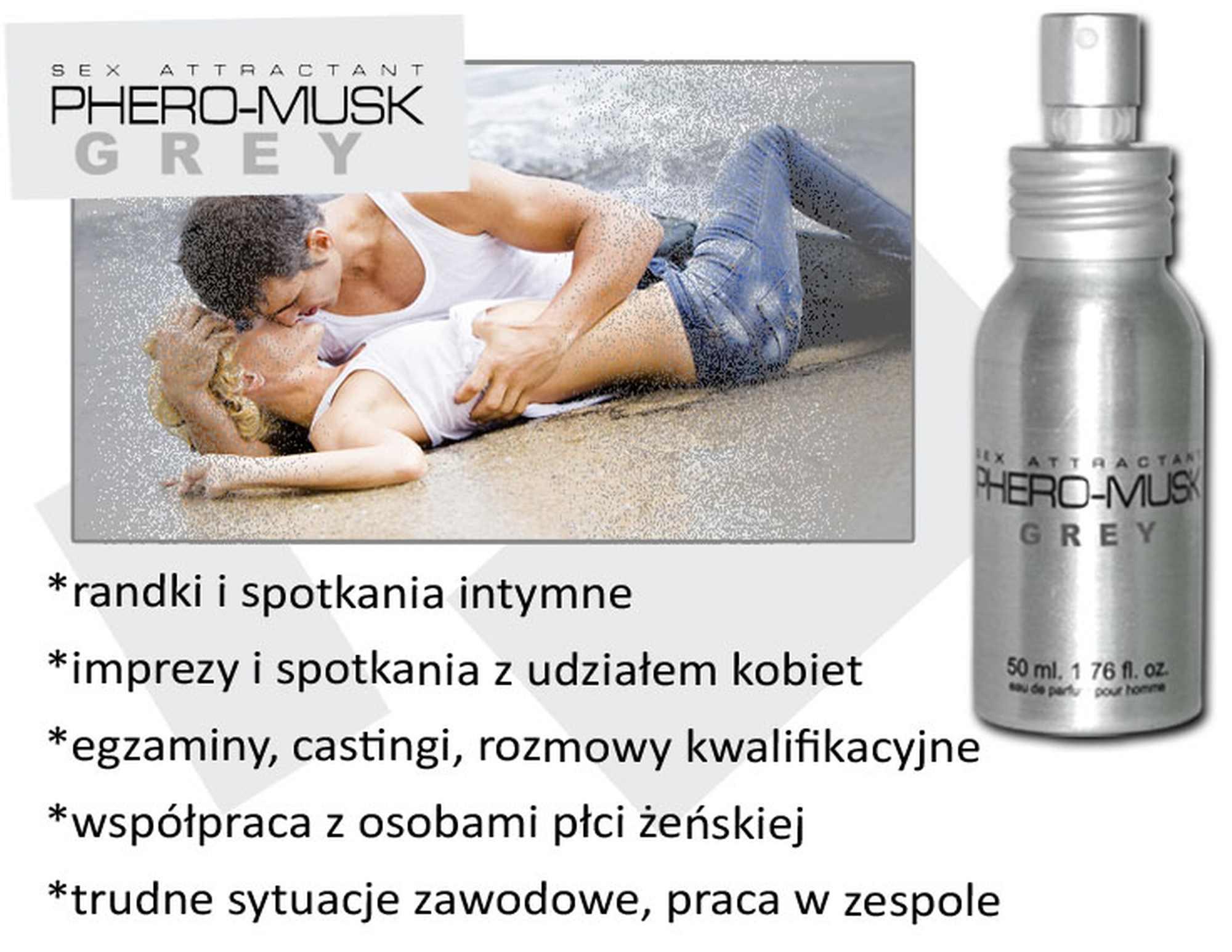 Feromony-Phero-Musk Grey 50 Ml For Men