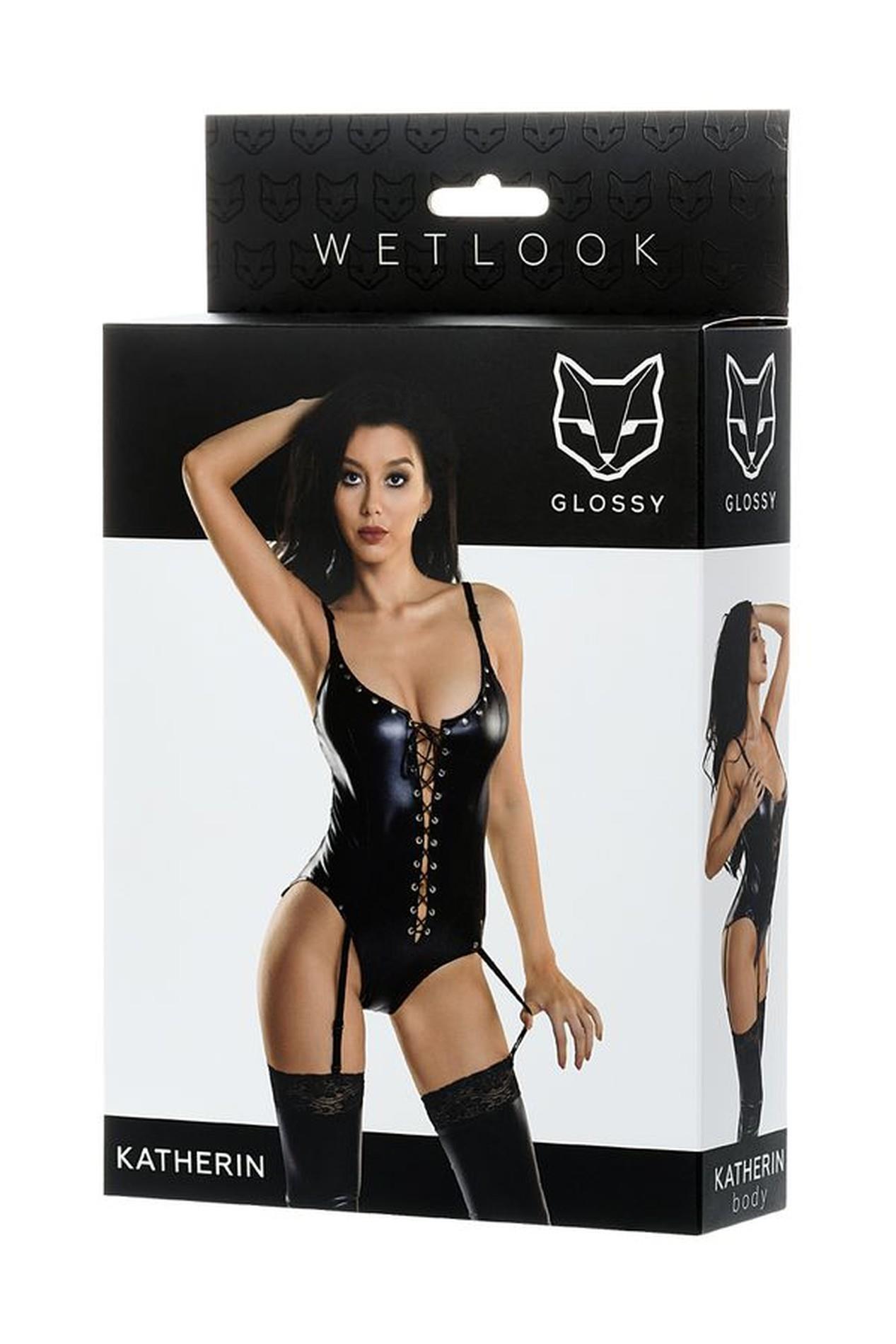 Glossy Classic Body Katherin - Black Xl
