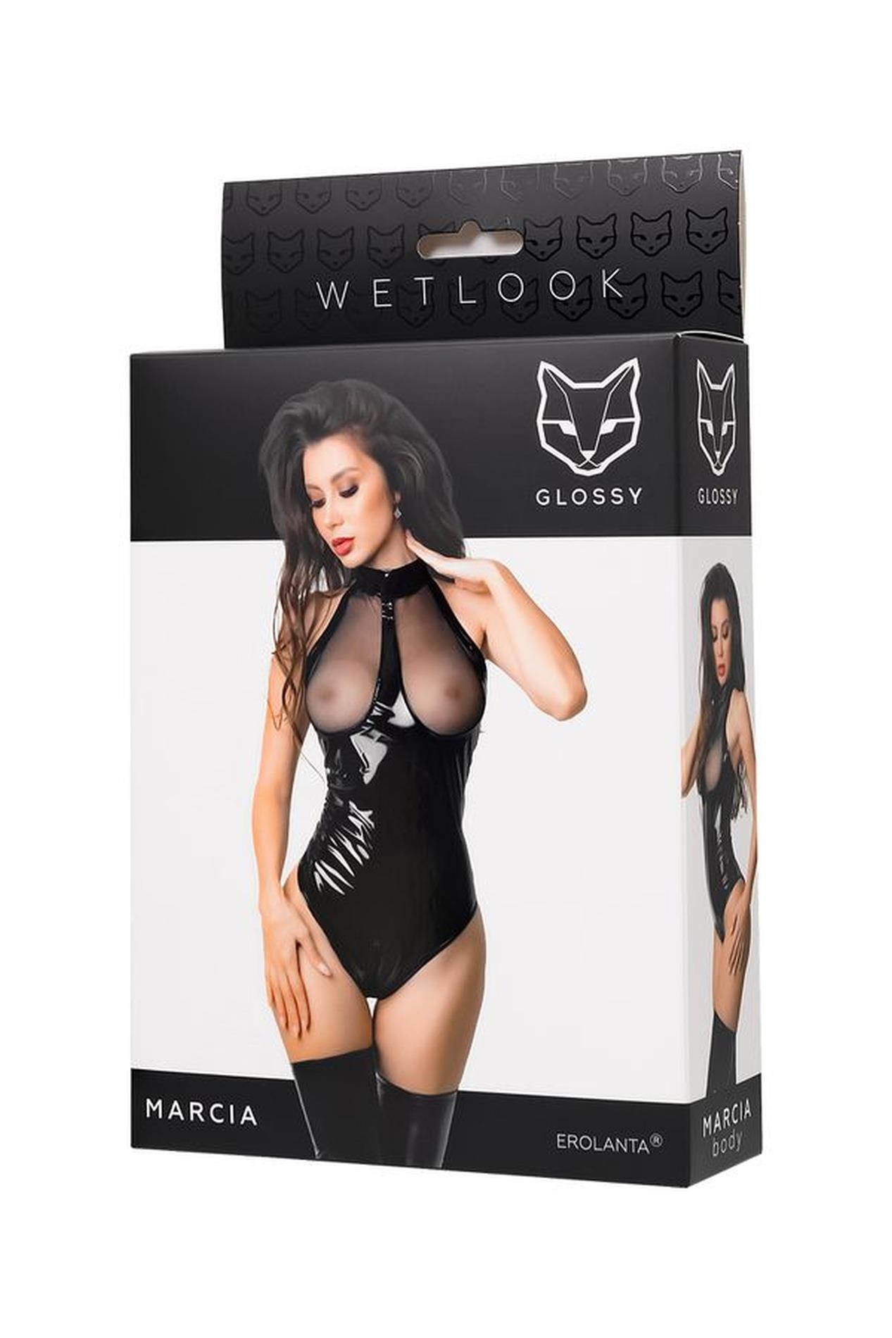 Wetlook Body Marcia - Black S