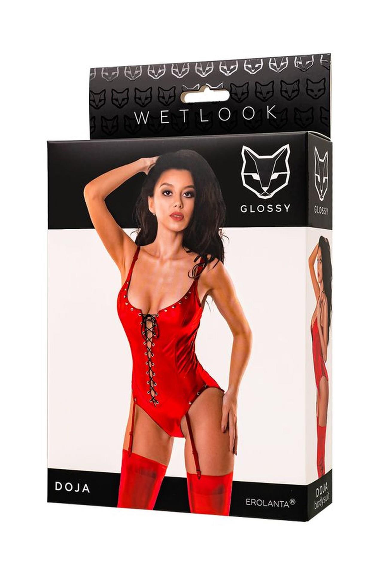 Wetlook Doja Bodysuit - Red Xl