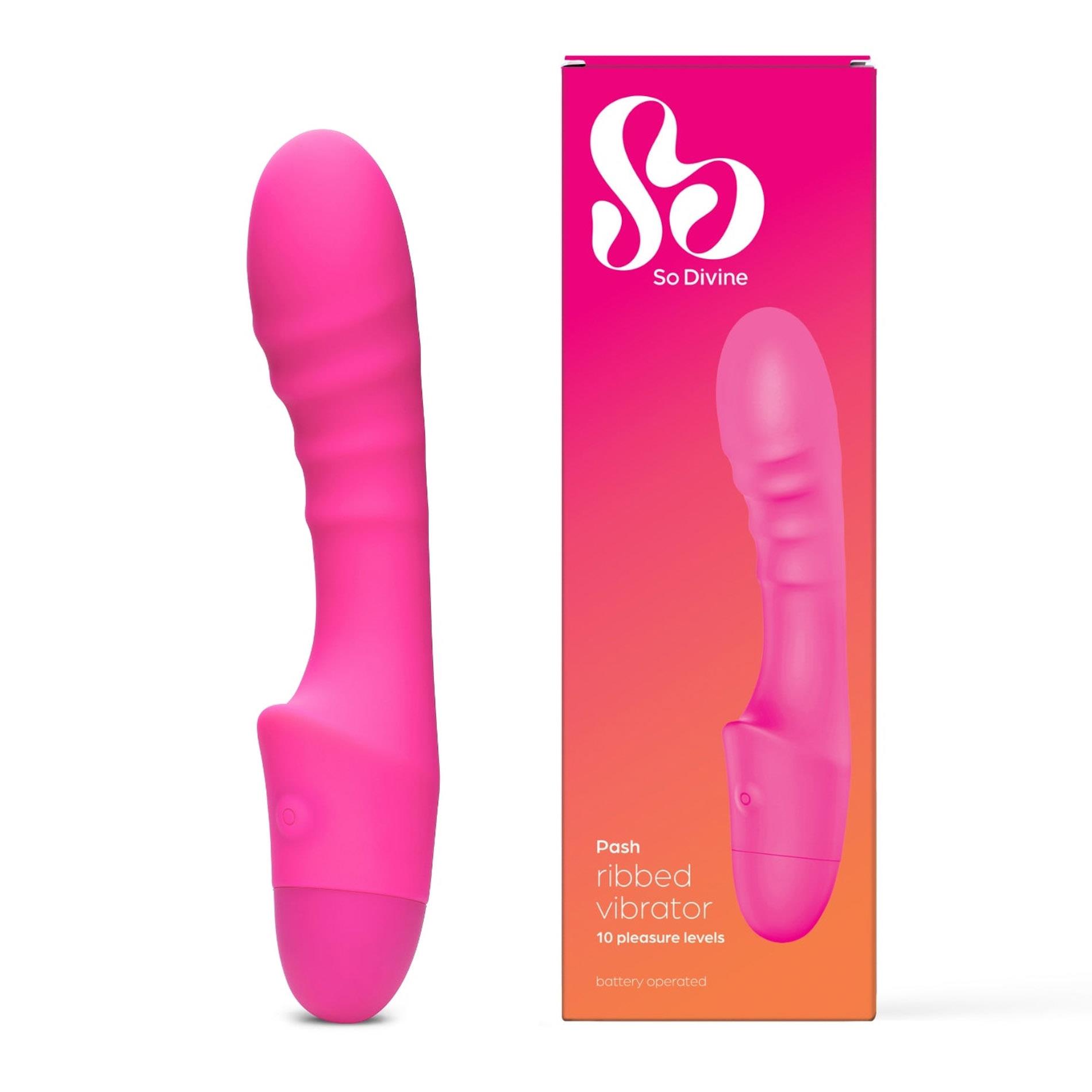 Pash Ribbed G-Spot Vibrator