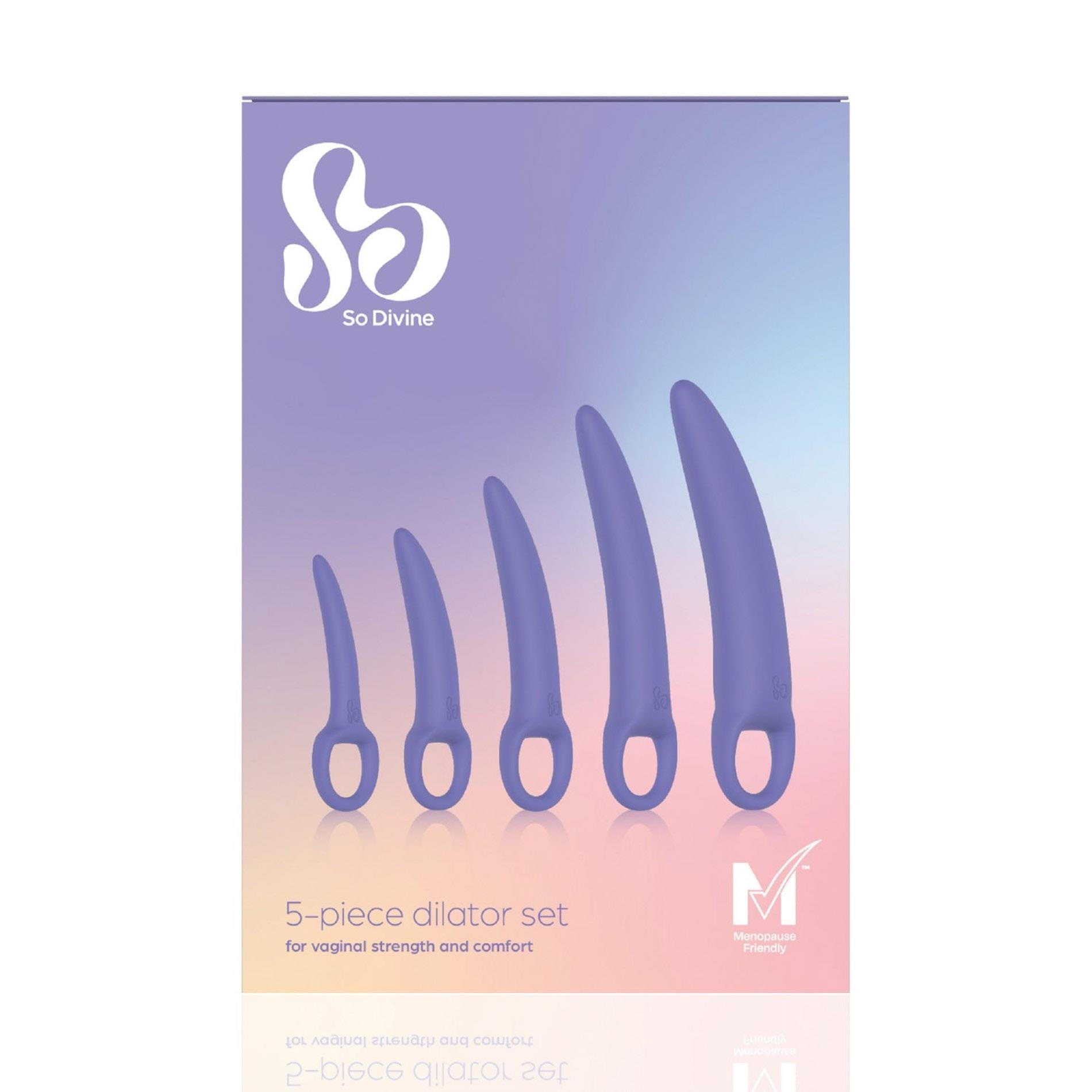 Embrace & Thrive Silicone Dilator Set - 5 Pieces