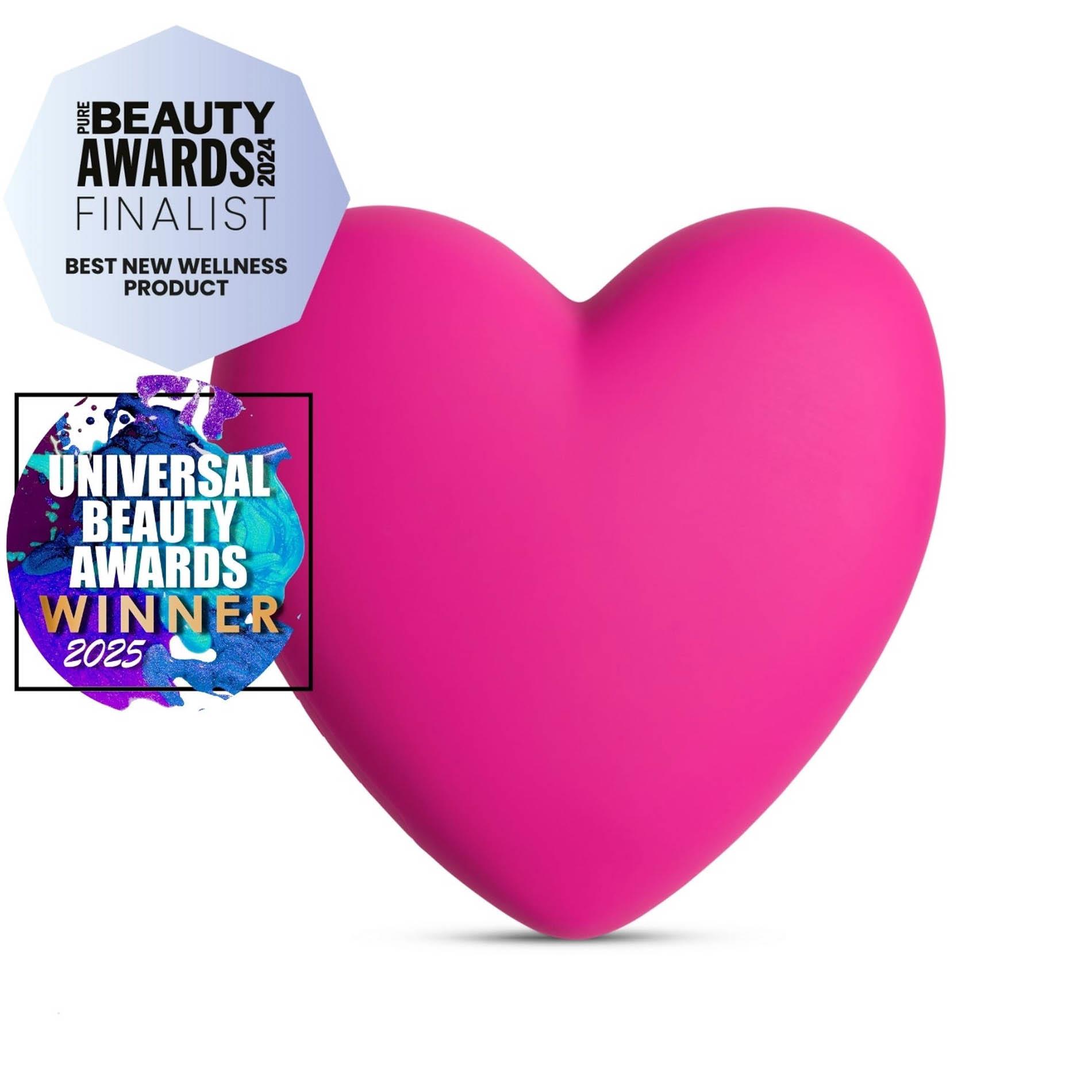 Je T'aime Couple's Heart Vibrator