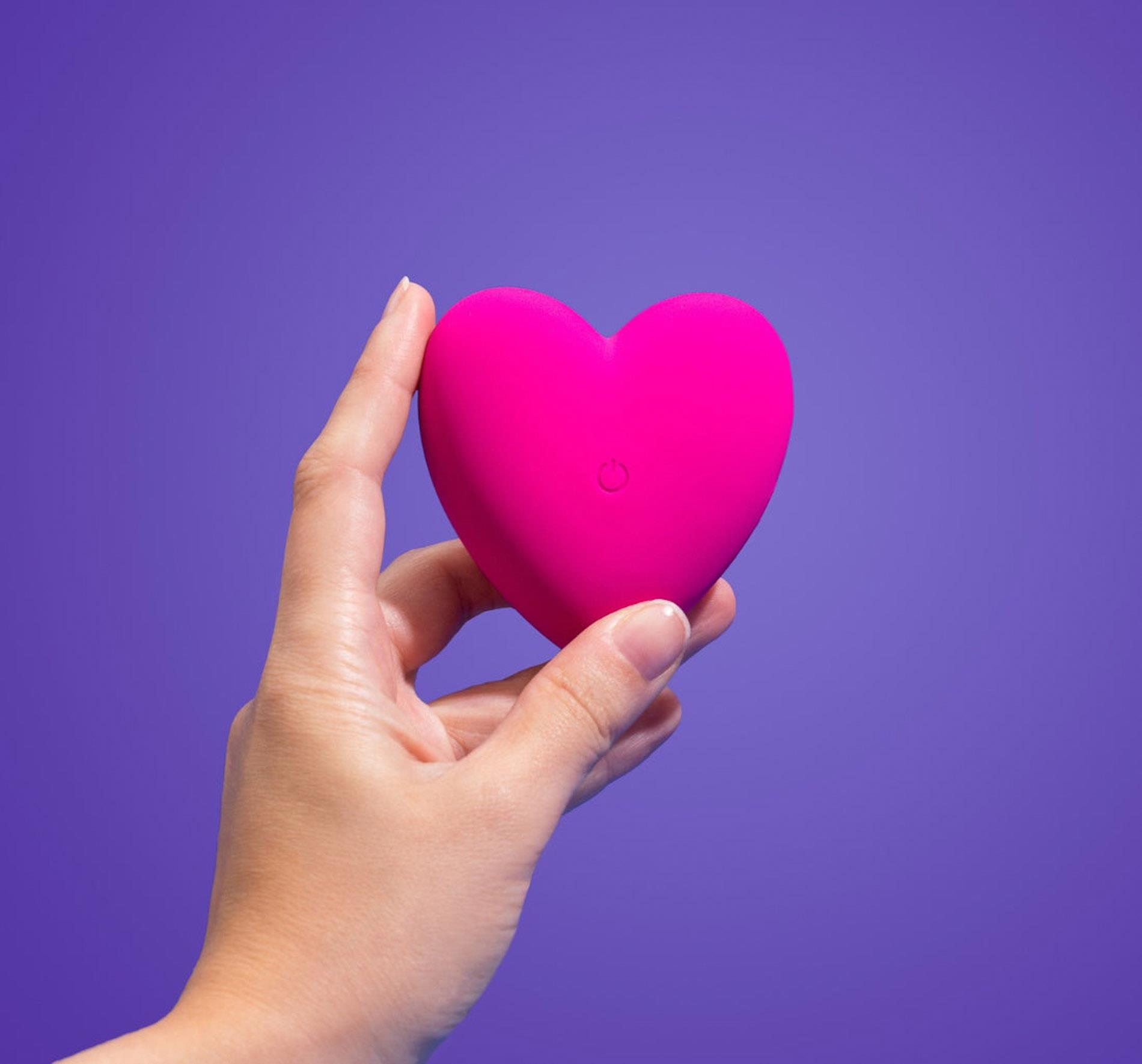 Je T'aime Couple's Heart Vibrator