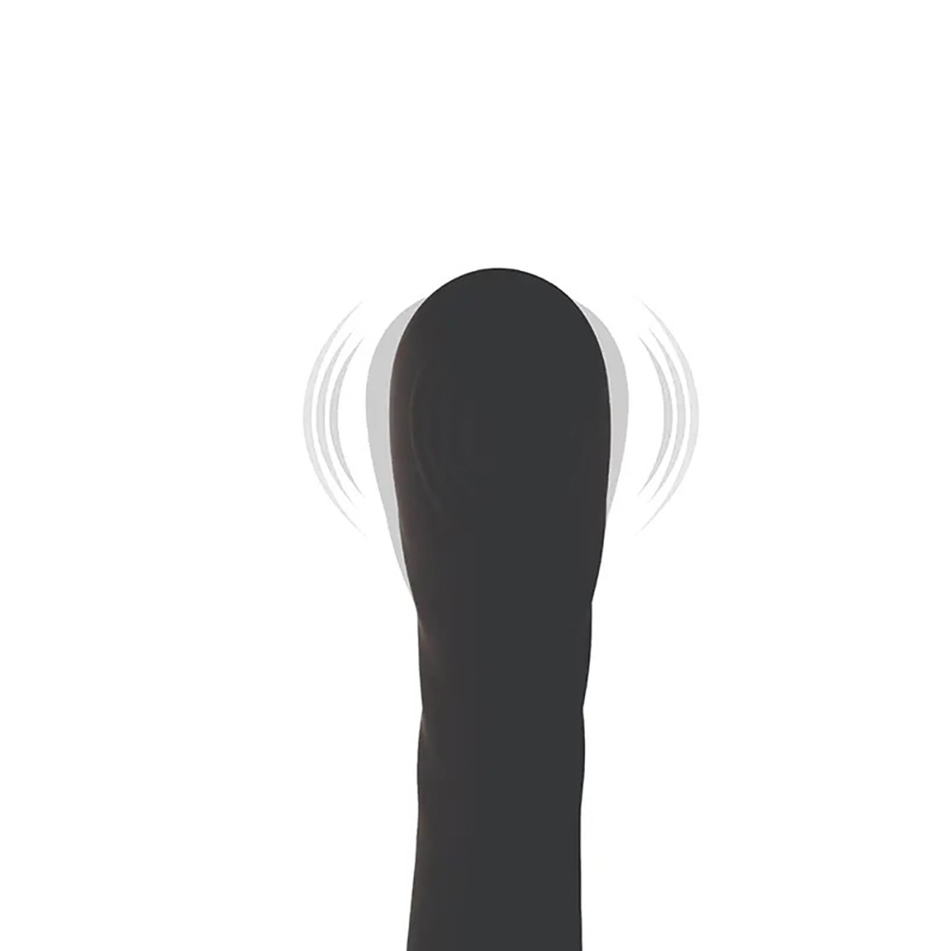 Black Clitoral And G-Spot Vibrator