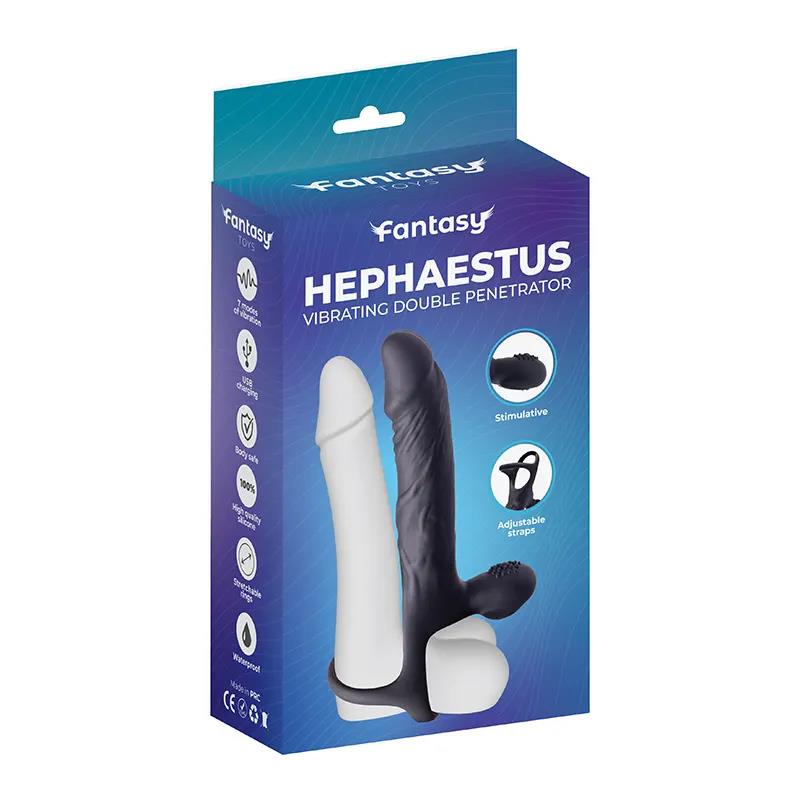 Vibrating Dildo For Double Penetration Hephaestus