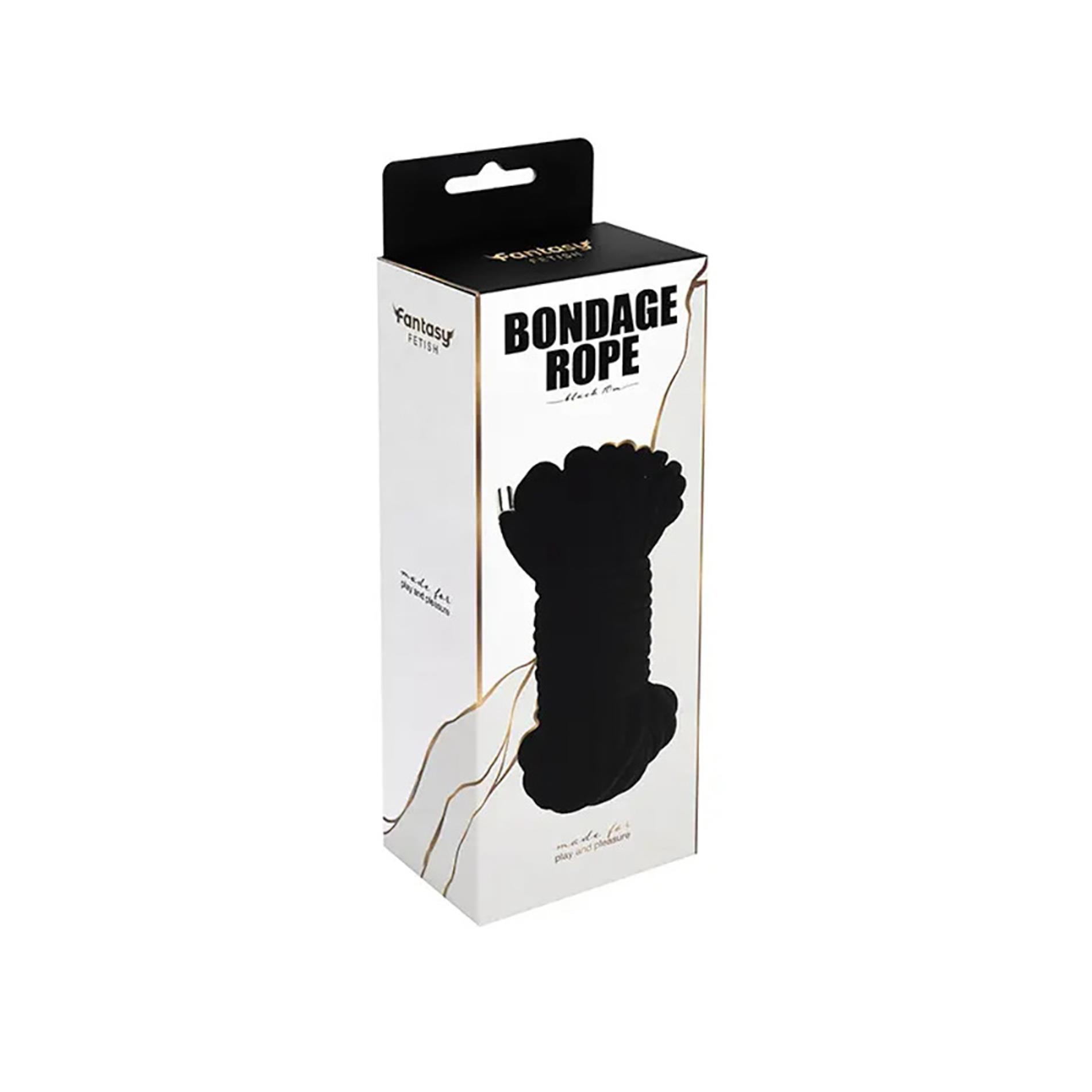 Bondage Rope 10M Black