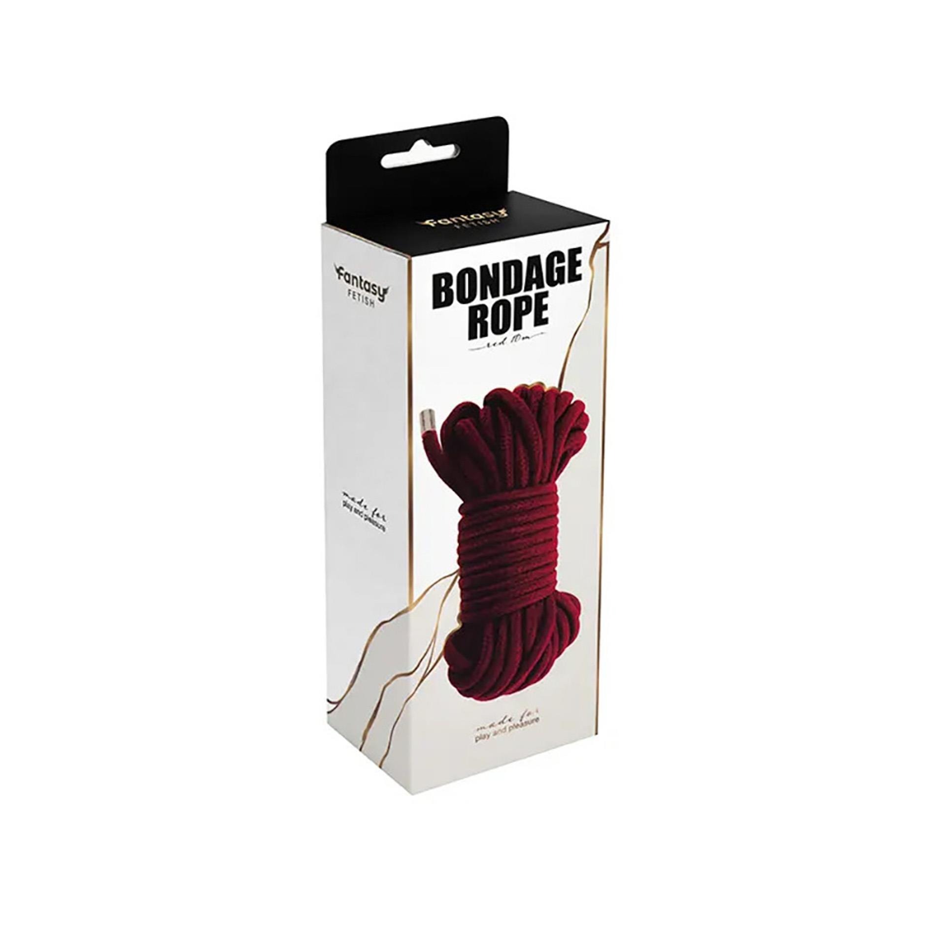 Bondage Rope 10M Red