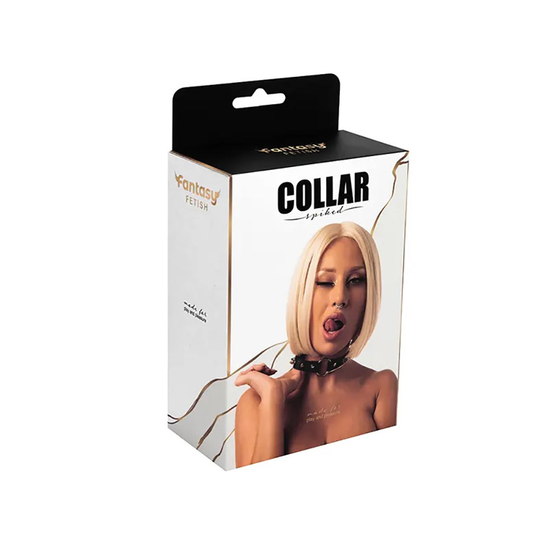 Adjustable Collar With Spikes