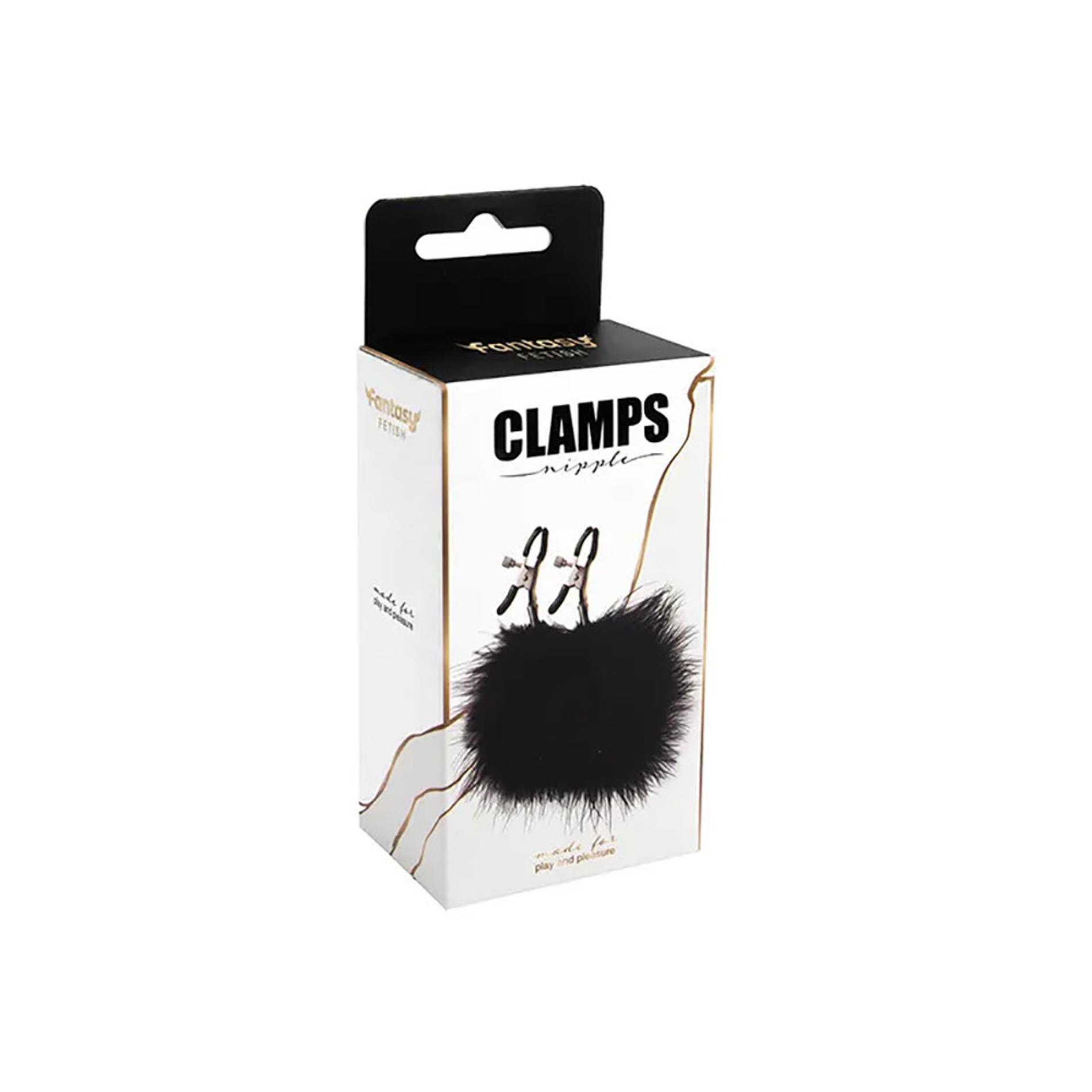 Feather Nipple Clamps With AdjustablePressure, And Soft Comfortable Pads