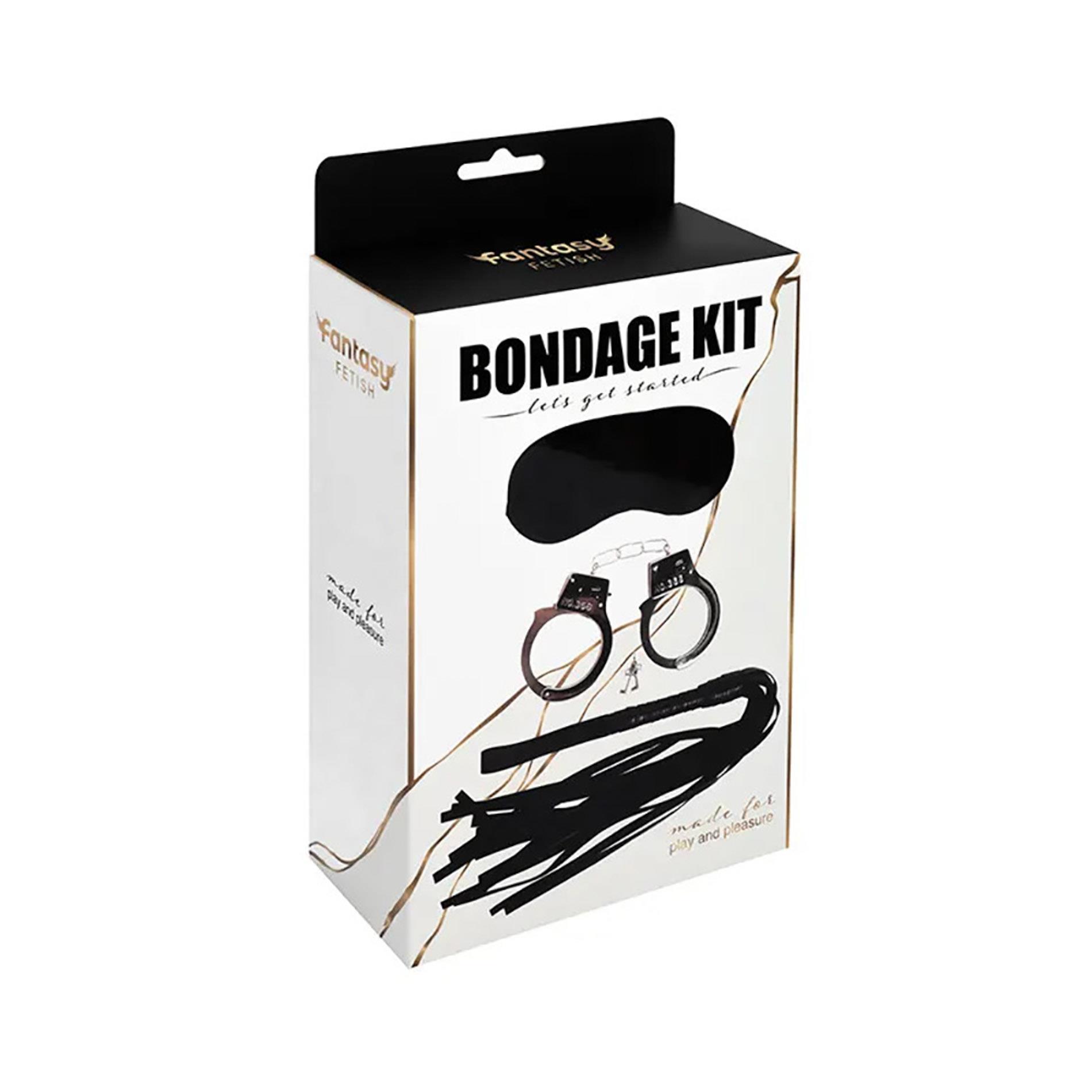 Bondage Set Consists Of 3 Bdsm Pieces