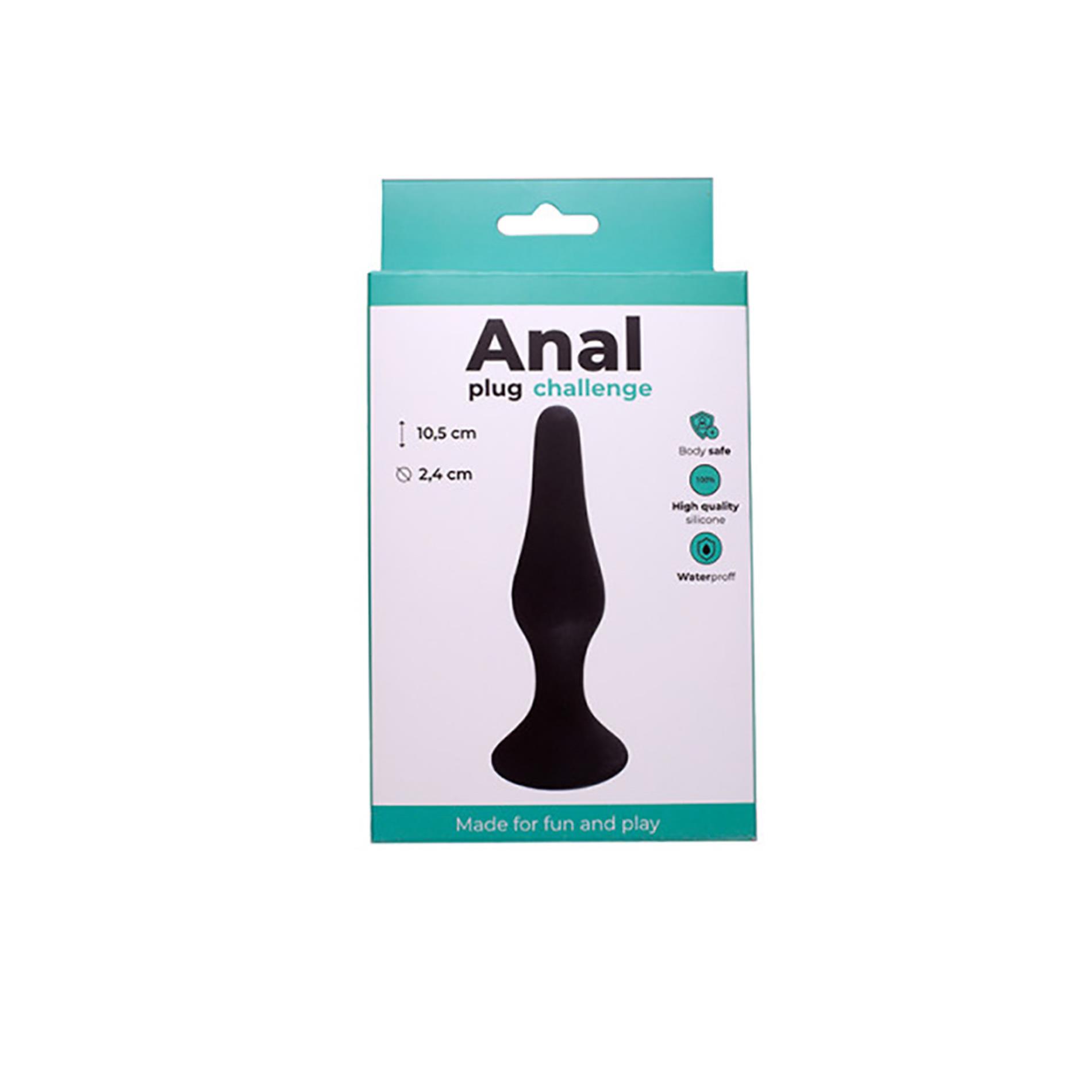 Anal Plug Black Small