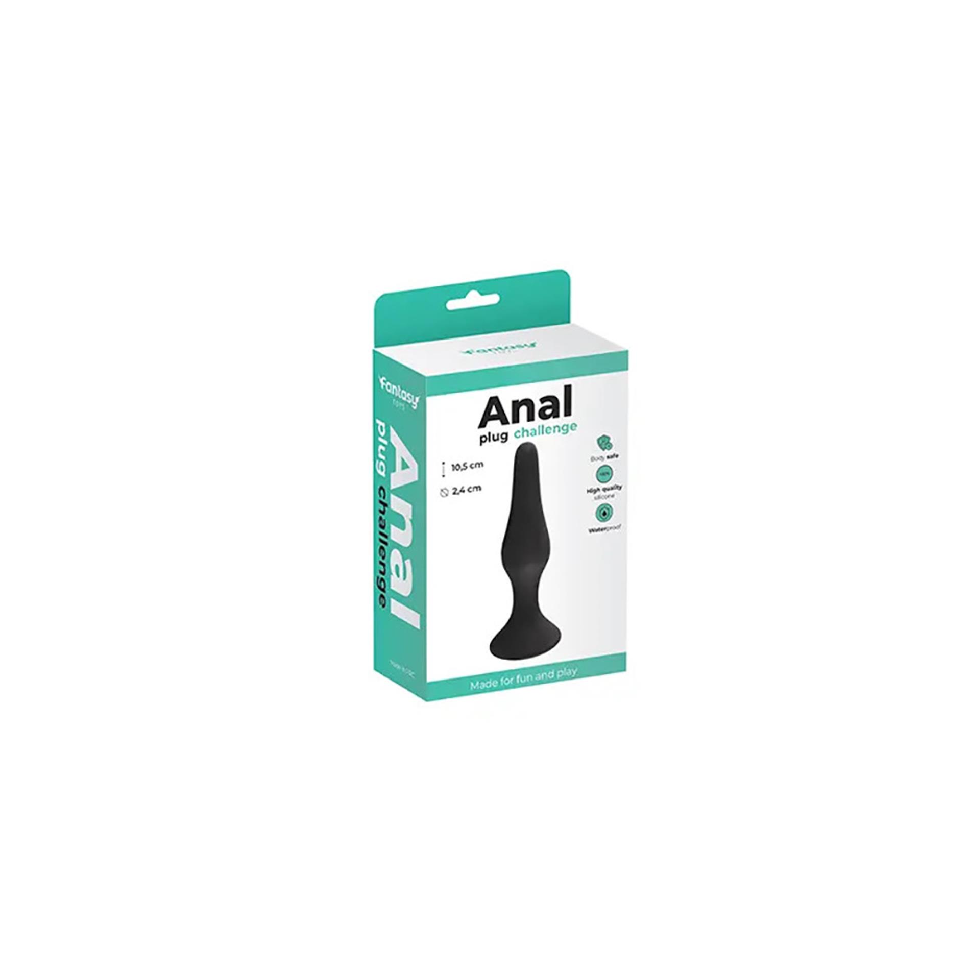 Anal Plug Black Small