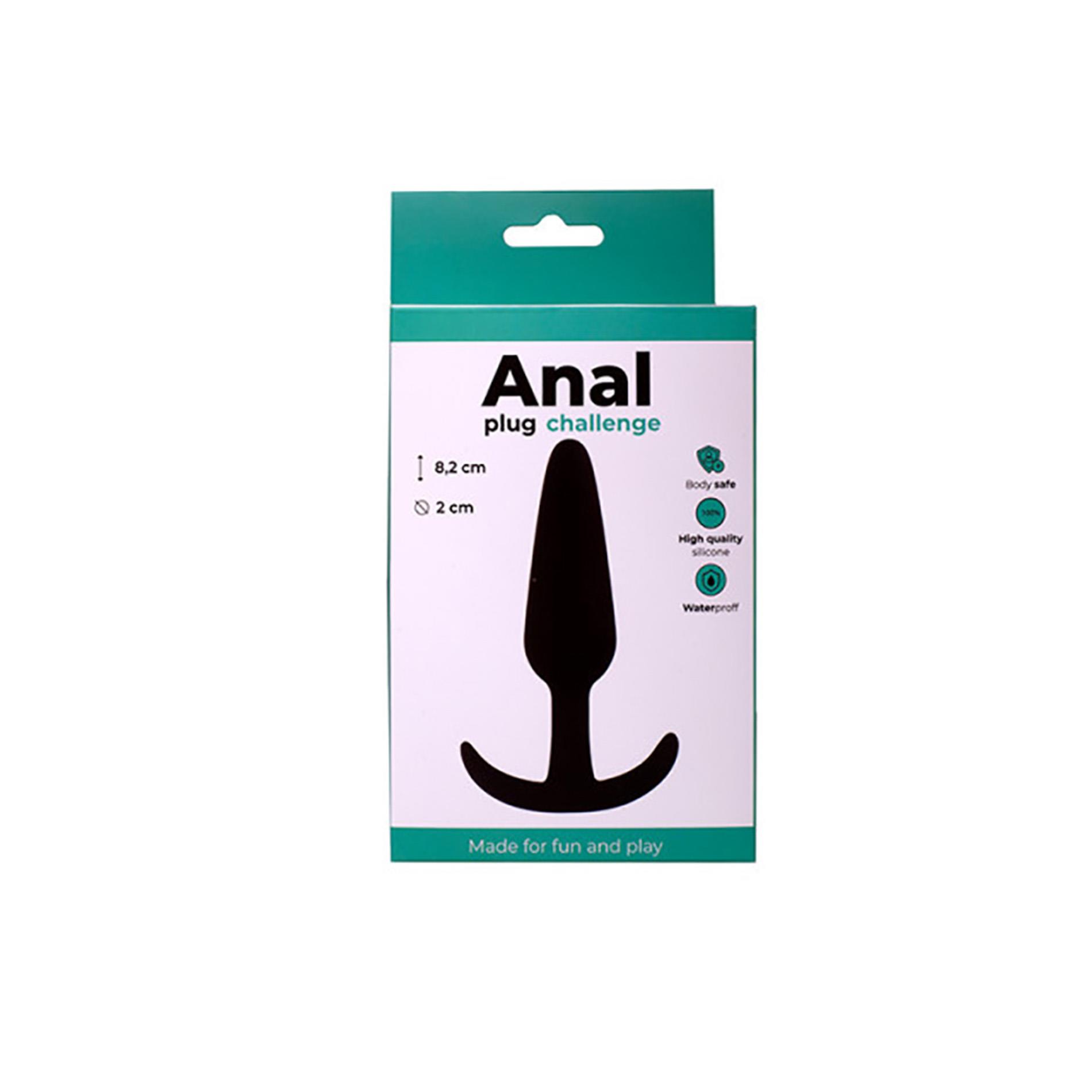Anal Plug Black Small