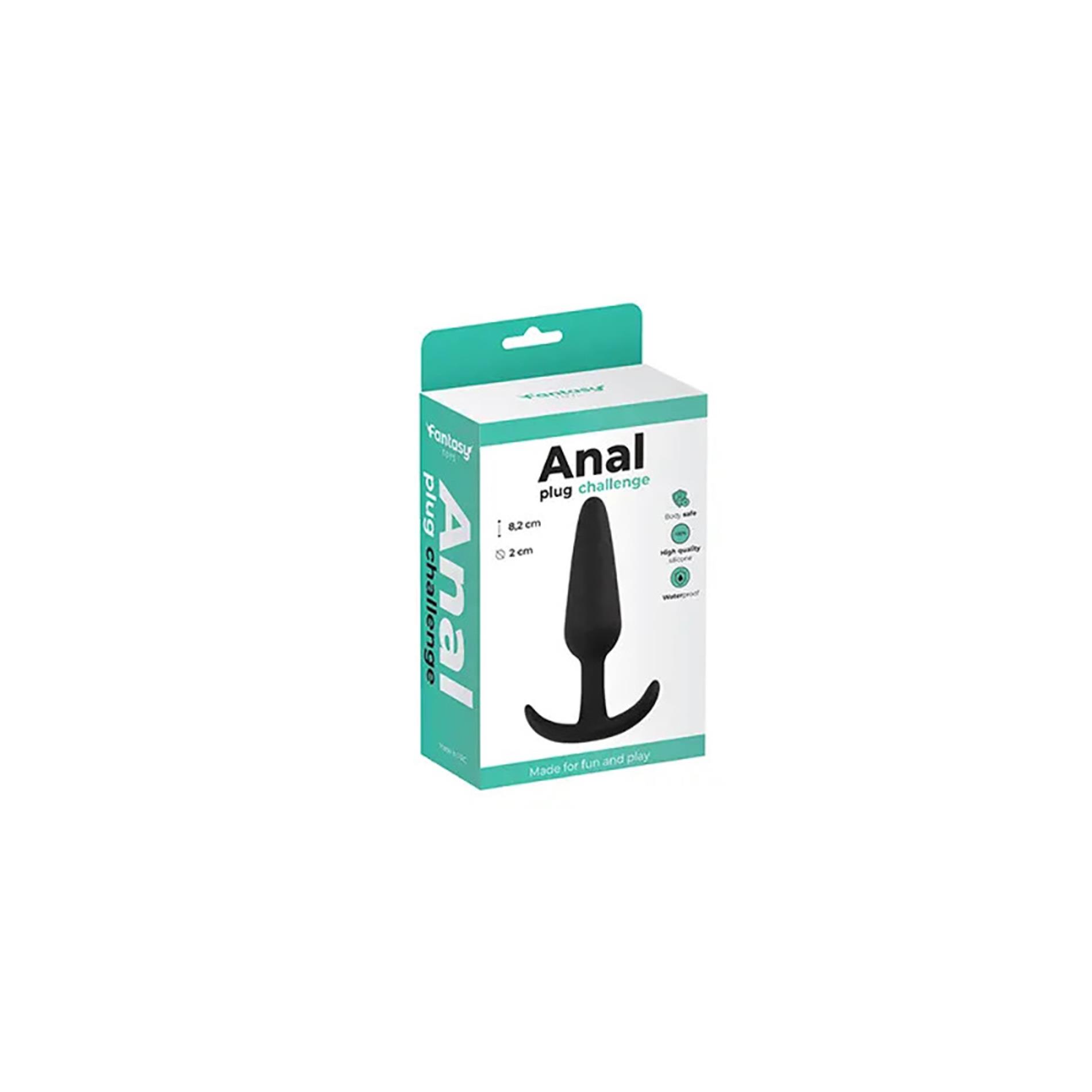 Anal Plug Black Small