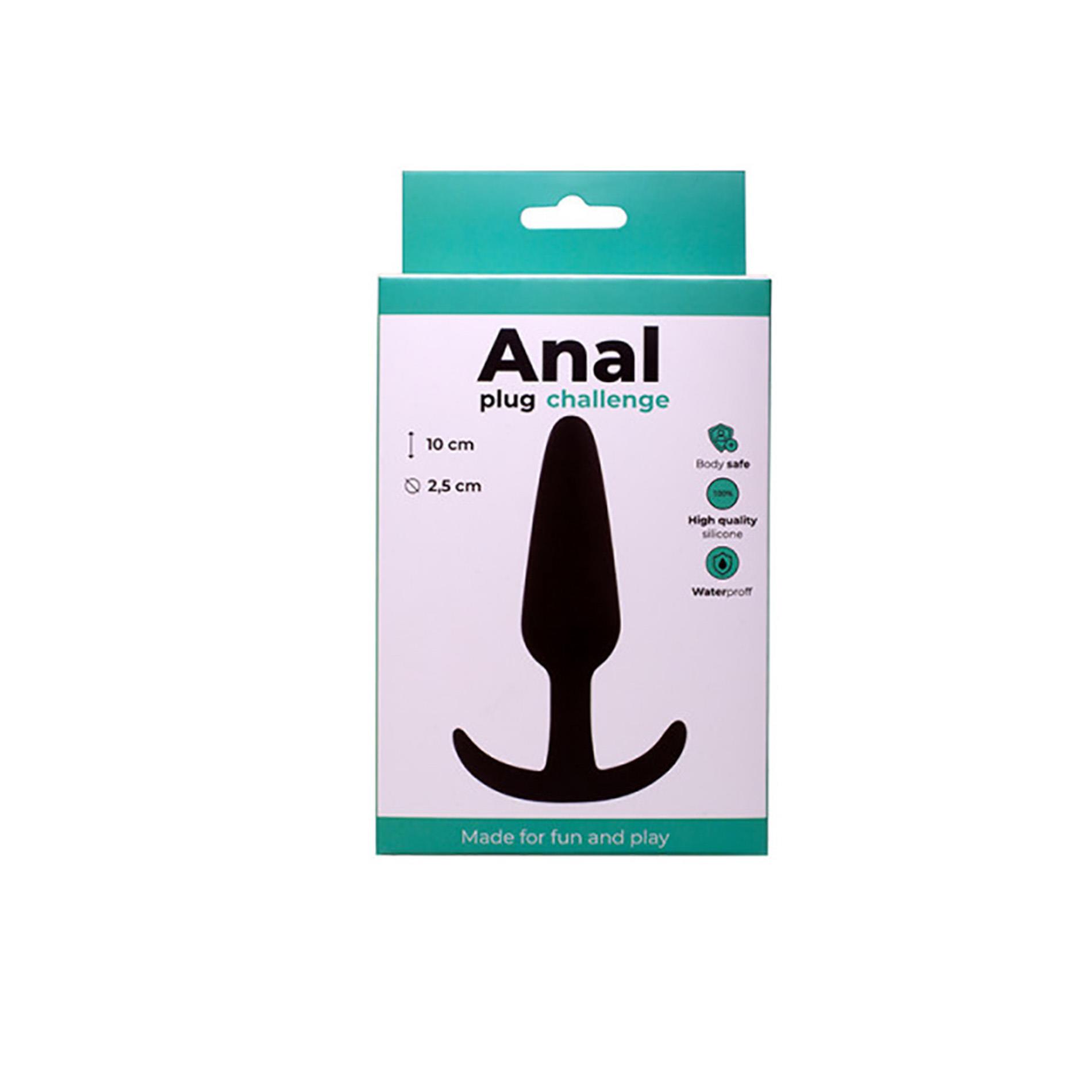 Anal Plug Black Medium