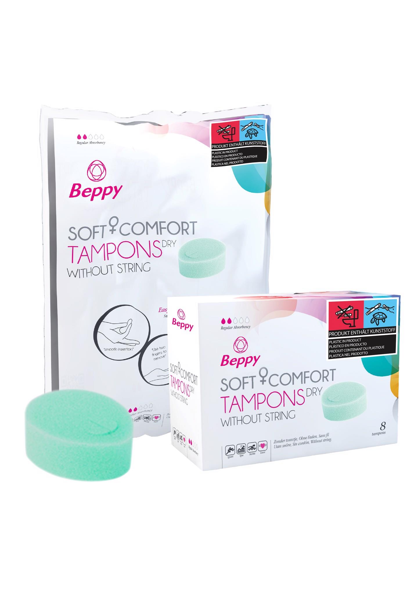 Beppy Soft & Comfort Dry 8Pcs Natural