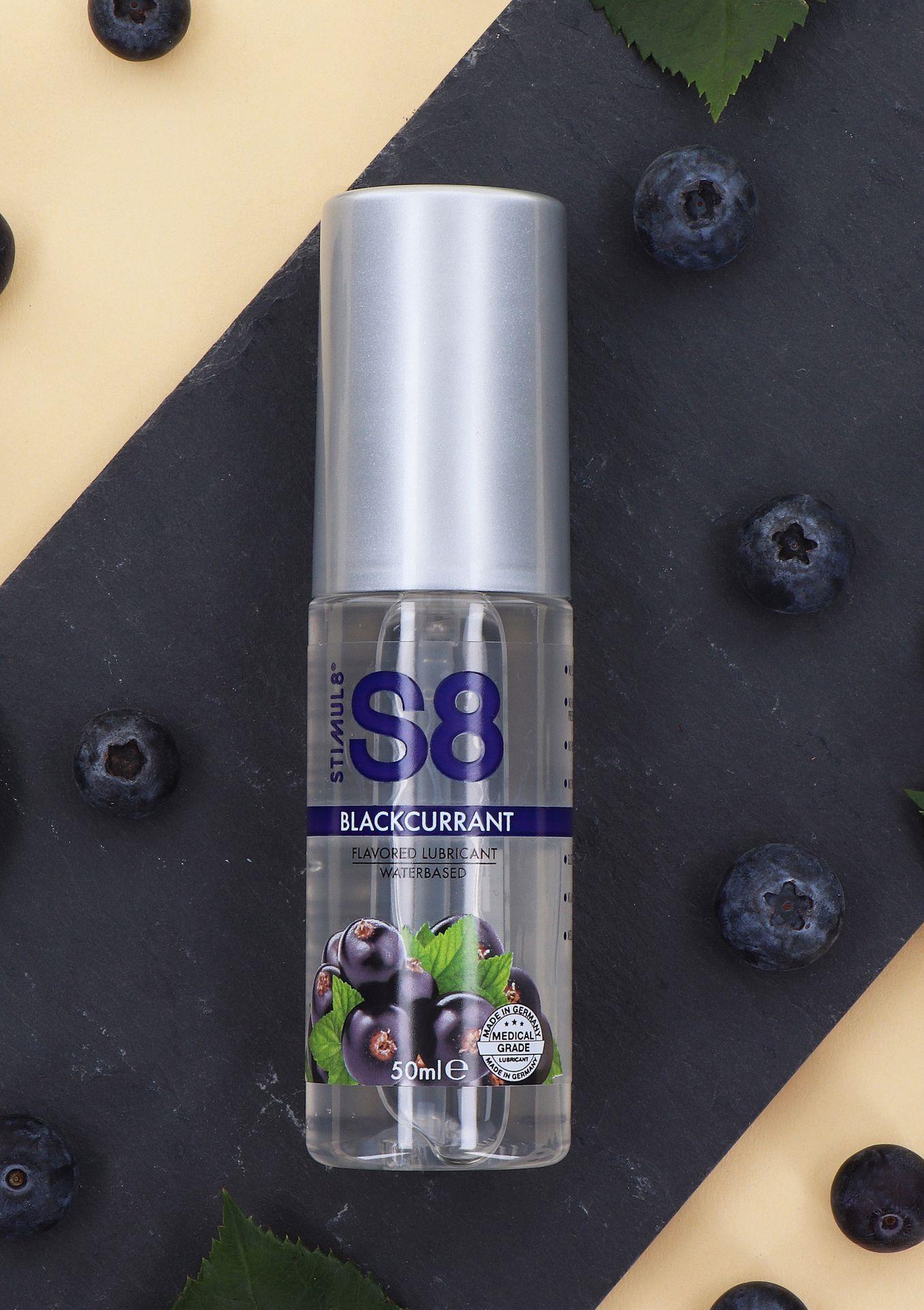 S8 Wb Flavored Lube 125Ml Blackcurrant